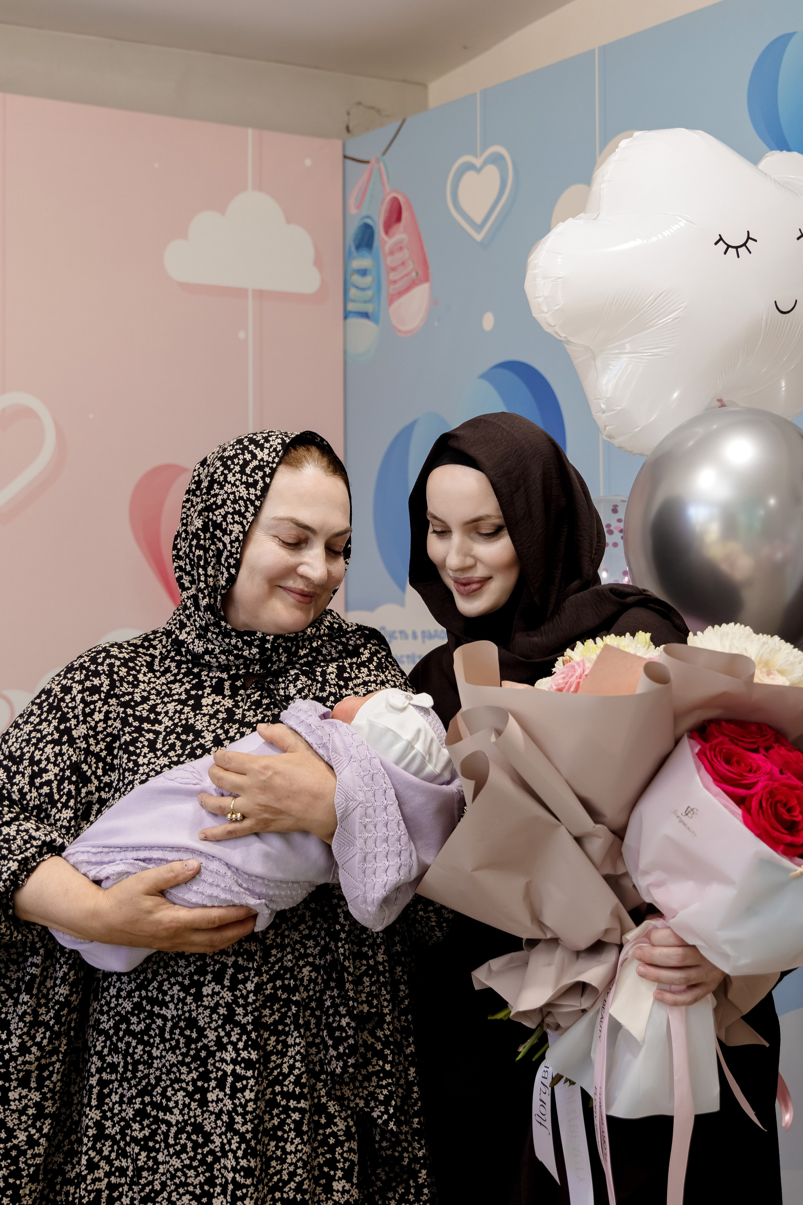 Выписки из роддома. Свадебный и семейный фотограф в Каспийске Алёна Нурмагомедова