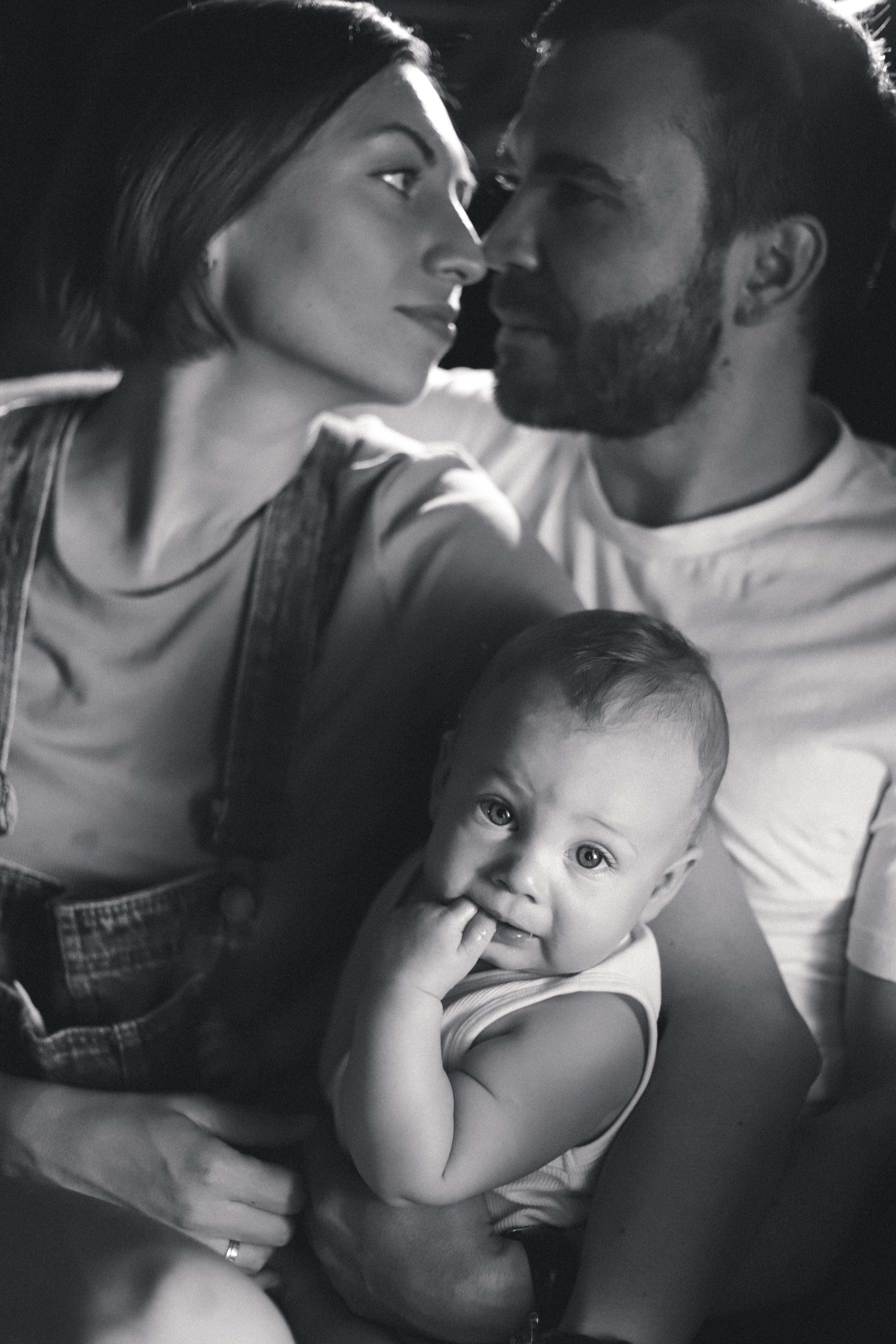 Мария, Максим и малышка. Фотограф Москва и Санкт-Петербург