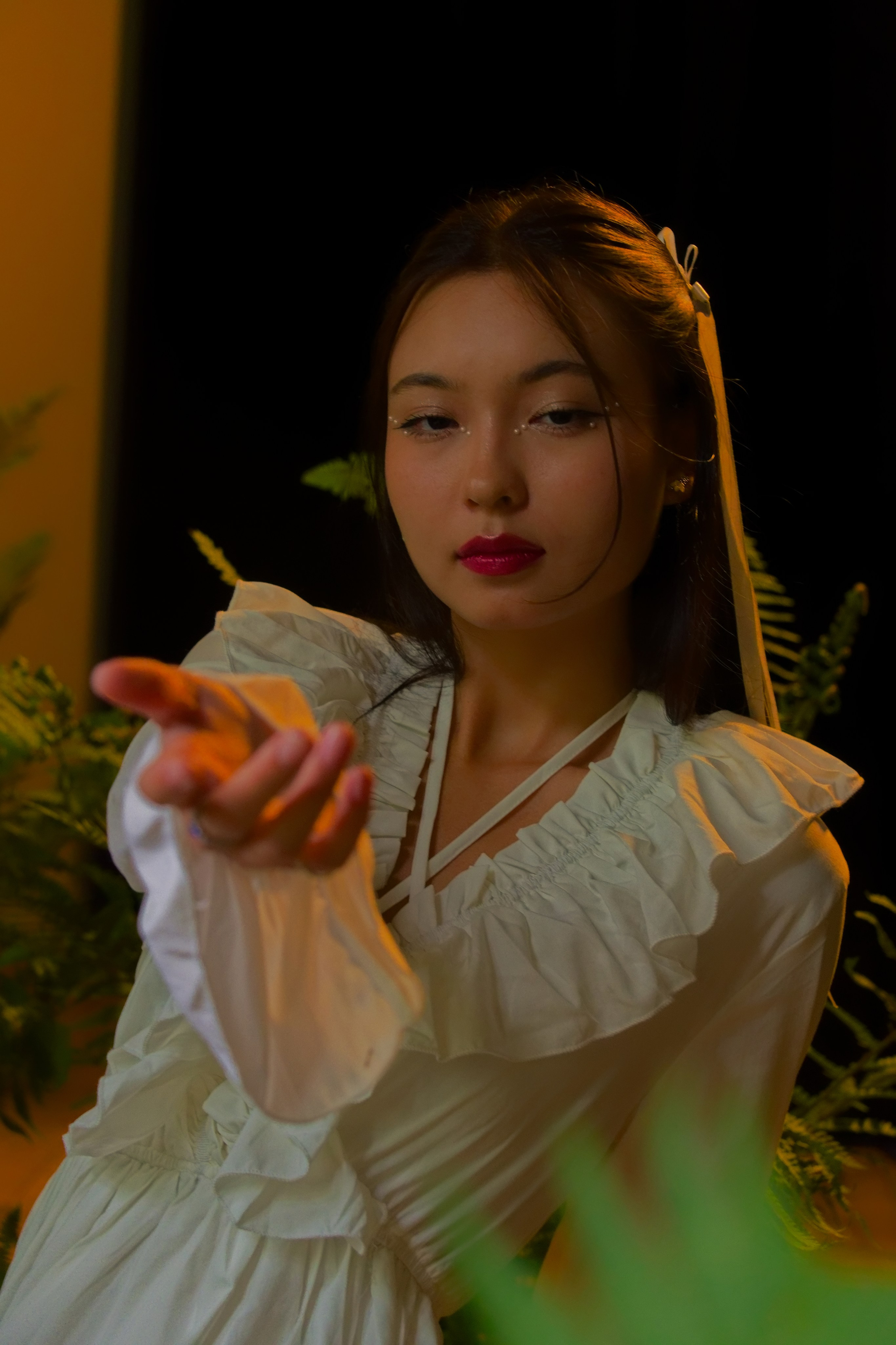 Аделина. Папоротник. Фотограф Денис Шемет