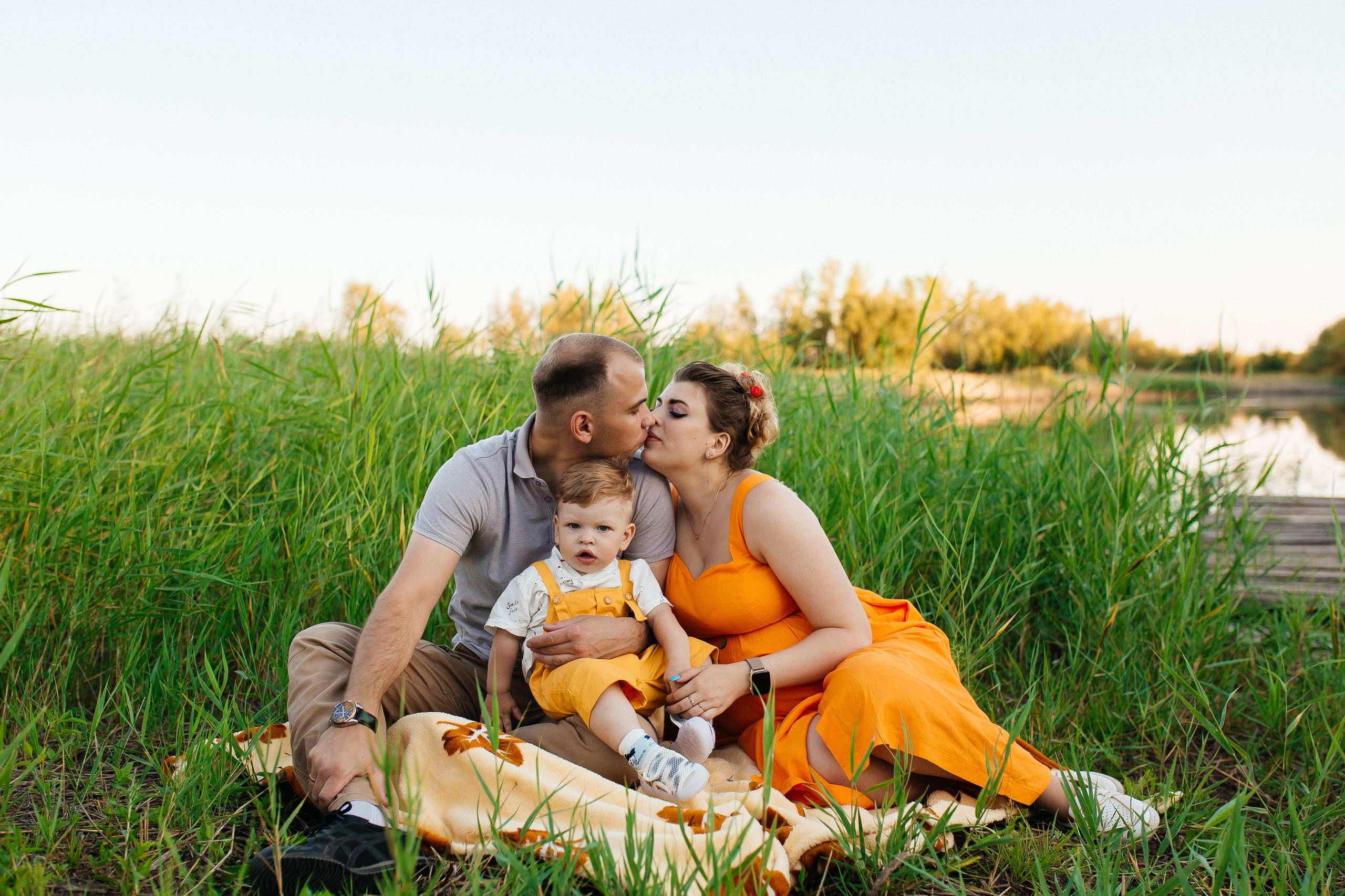 Семья Киришовых. Фотограф в Большой Черниговка, Самаре. Некрасова Виктория