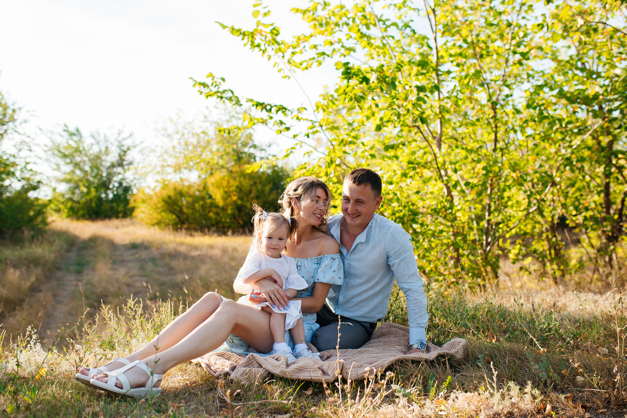 Семья Кравченко. Фотограф в Большой Черниговка, Самаре. Некрасова Виктория