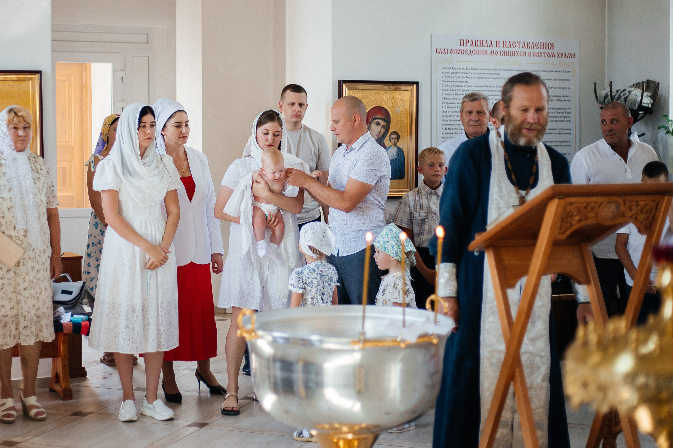 Крещение Александра. Фотограф в Большой Черниговка, Самаре. Некрасова Виктория