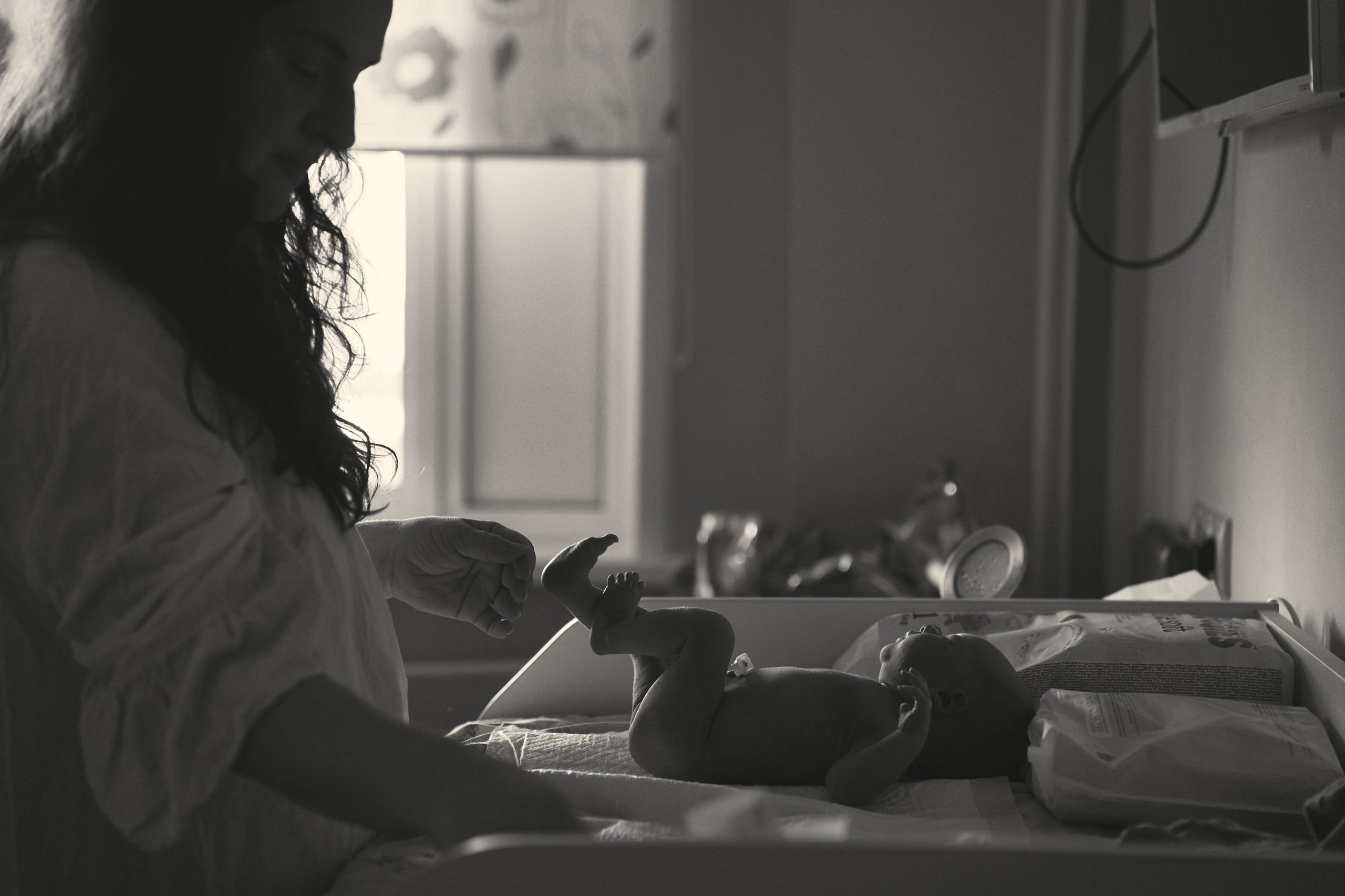 Выписка из роддома. Фотограф Женя Пашкина