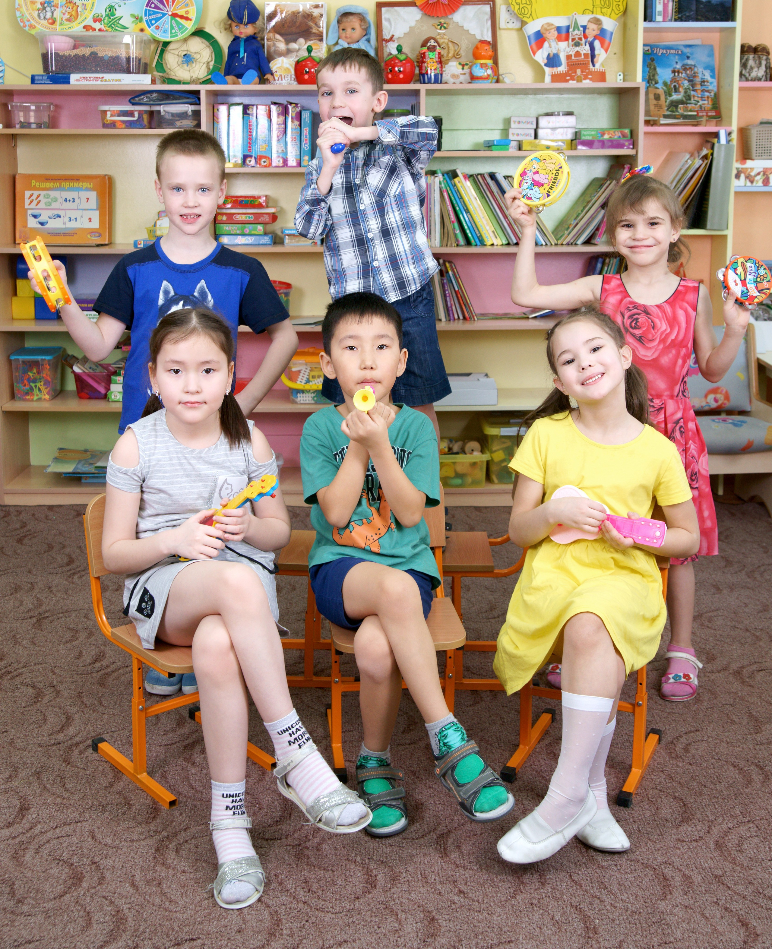 Фотосессия выпускников детского сада в Иркутске