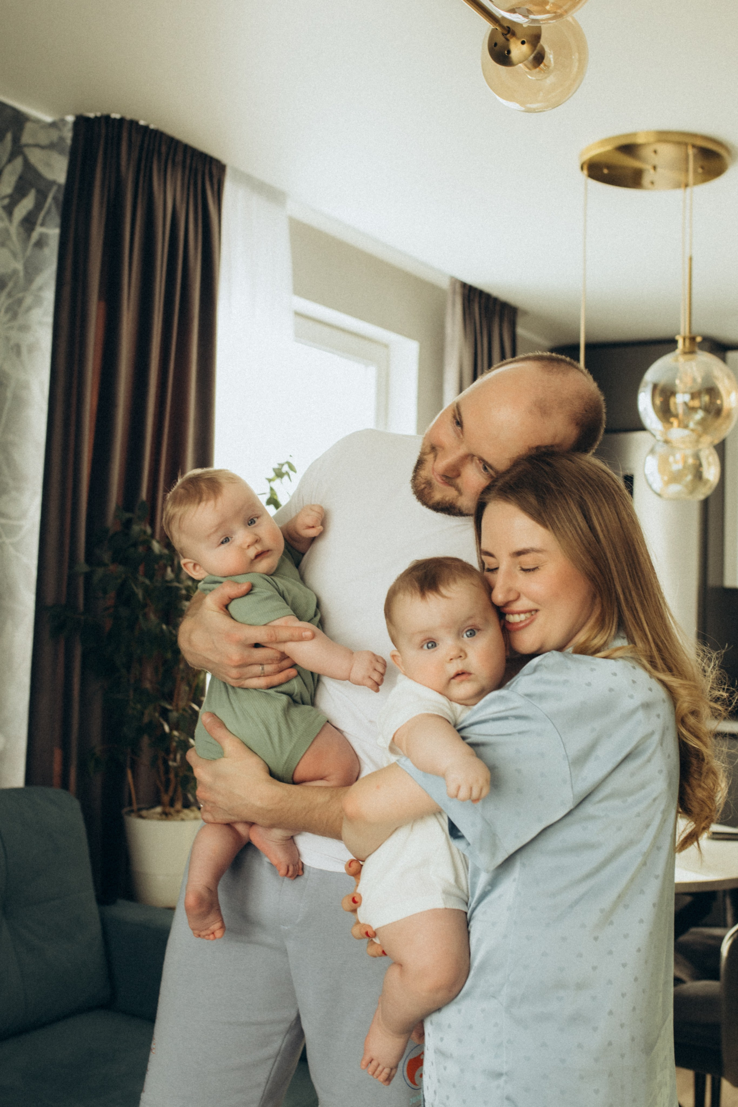 Алёна, Никита, Сашенька и Костик. Семейный фотограф Вероника Каюрова Ярославль