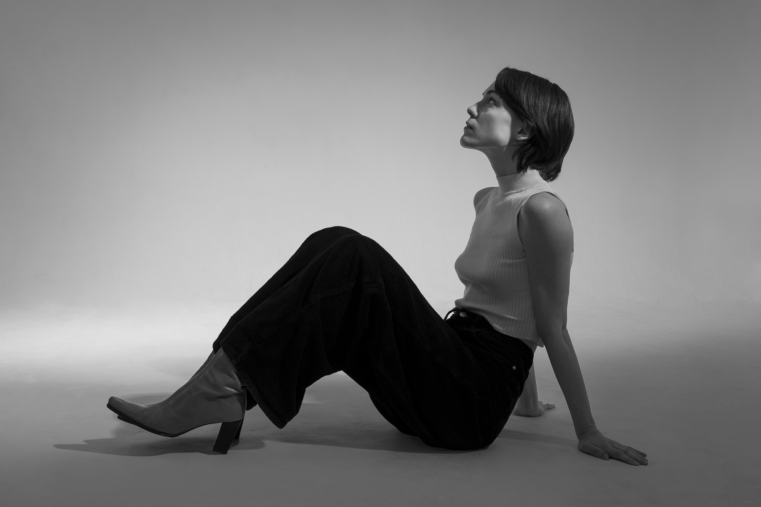 ЕЛЕНА: ЧБ СЪËМКА В СТУДИИ В МОСКВЕ. Свадебный фотограф в Санкт-Петербурге Алиса Беликова