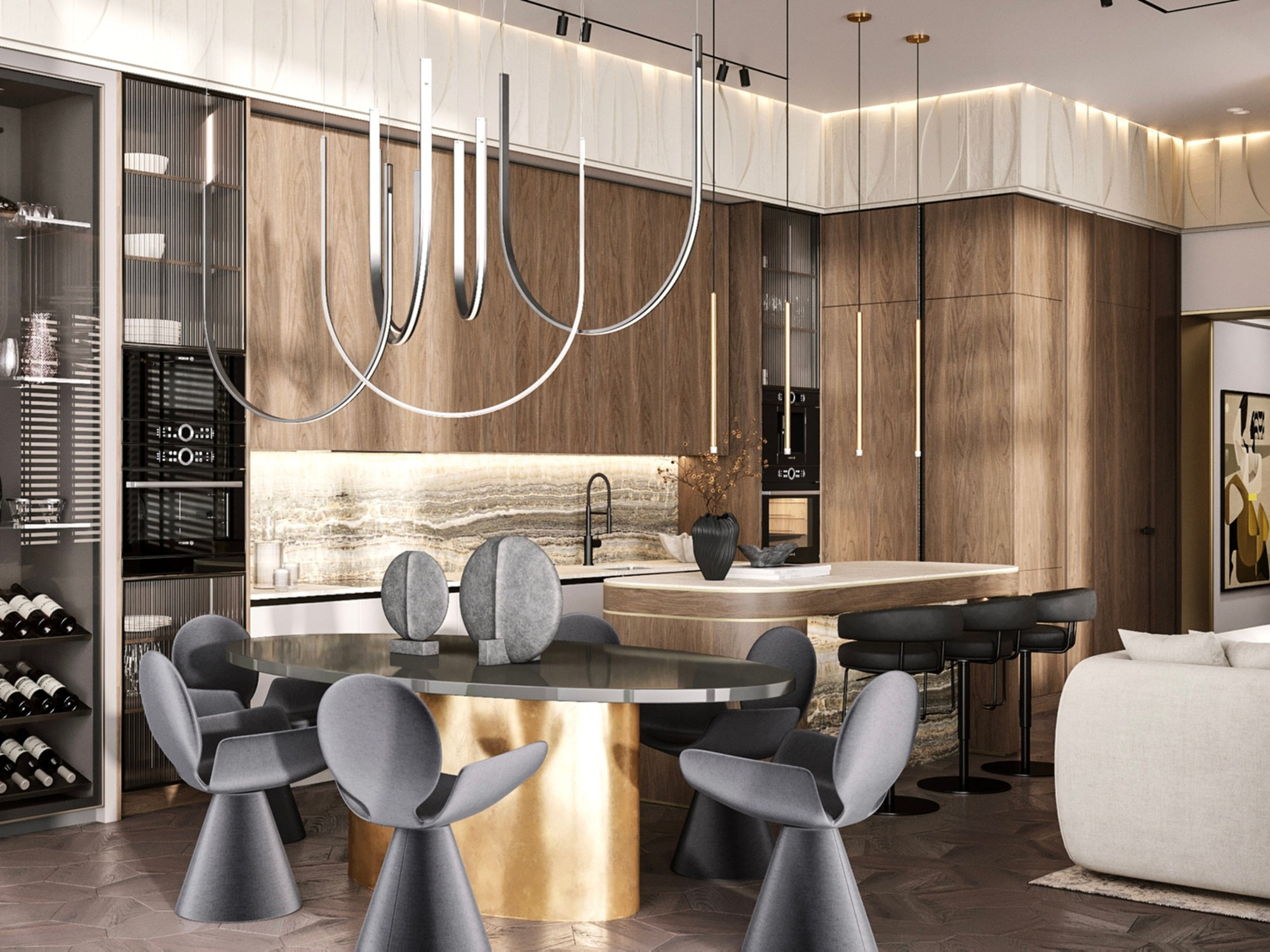 Pokrovsky| 128 m² | 2024. 3D Визуализатор Великородная Виктория