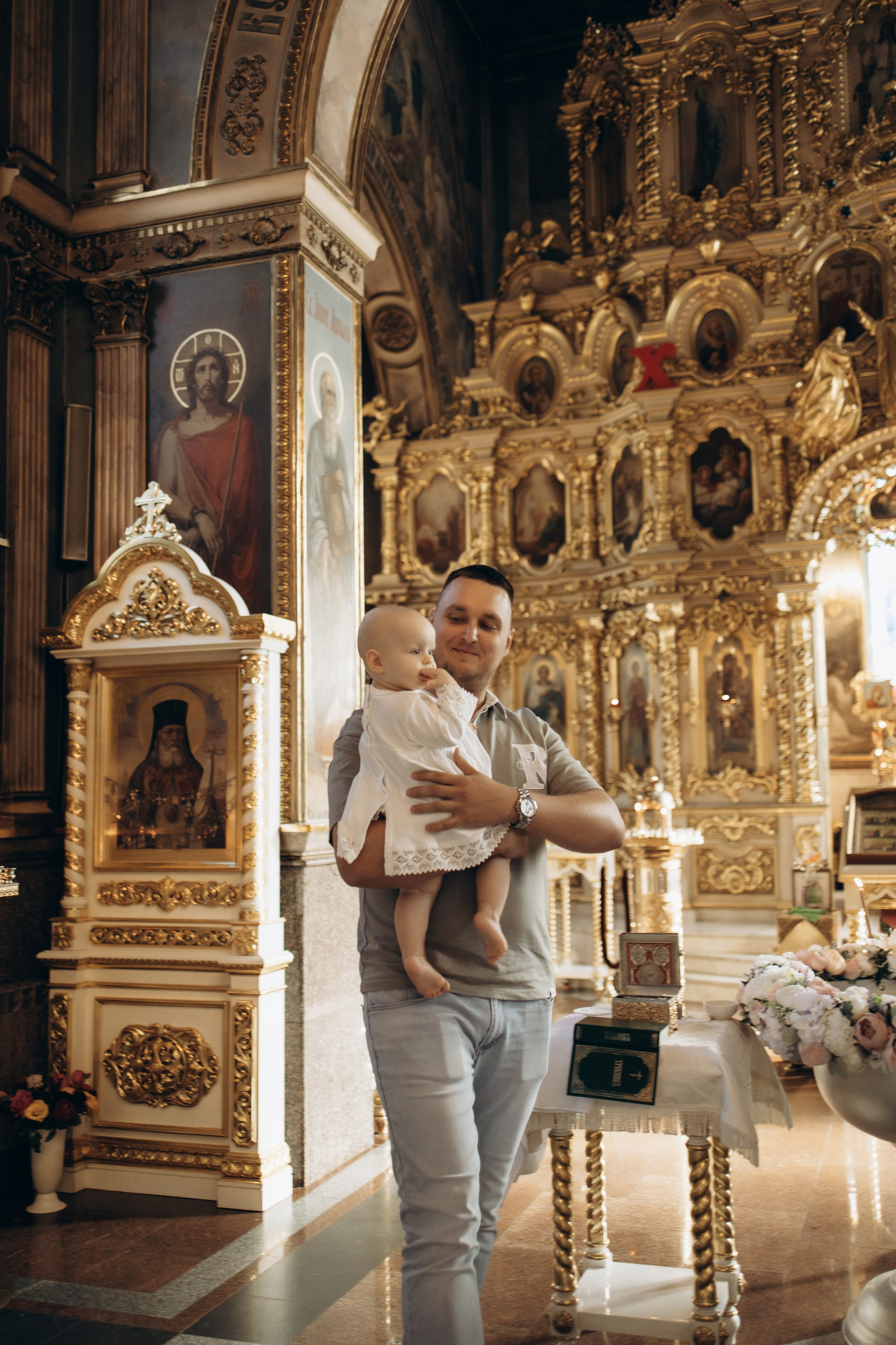 Крещение Арины. Самый теплый фотограф в Краснодаре Рябоконь Ксения