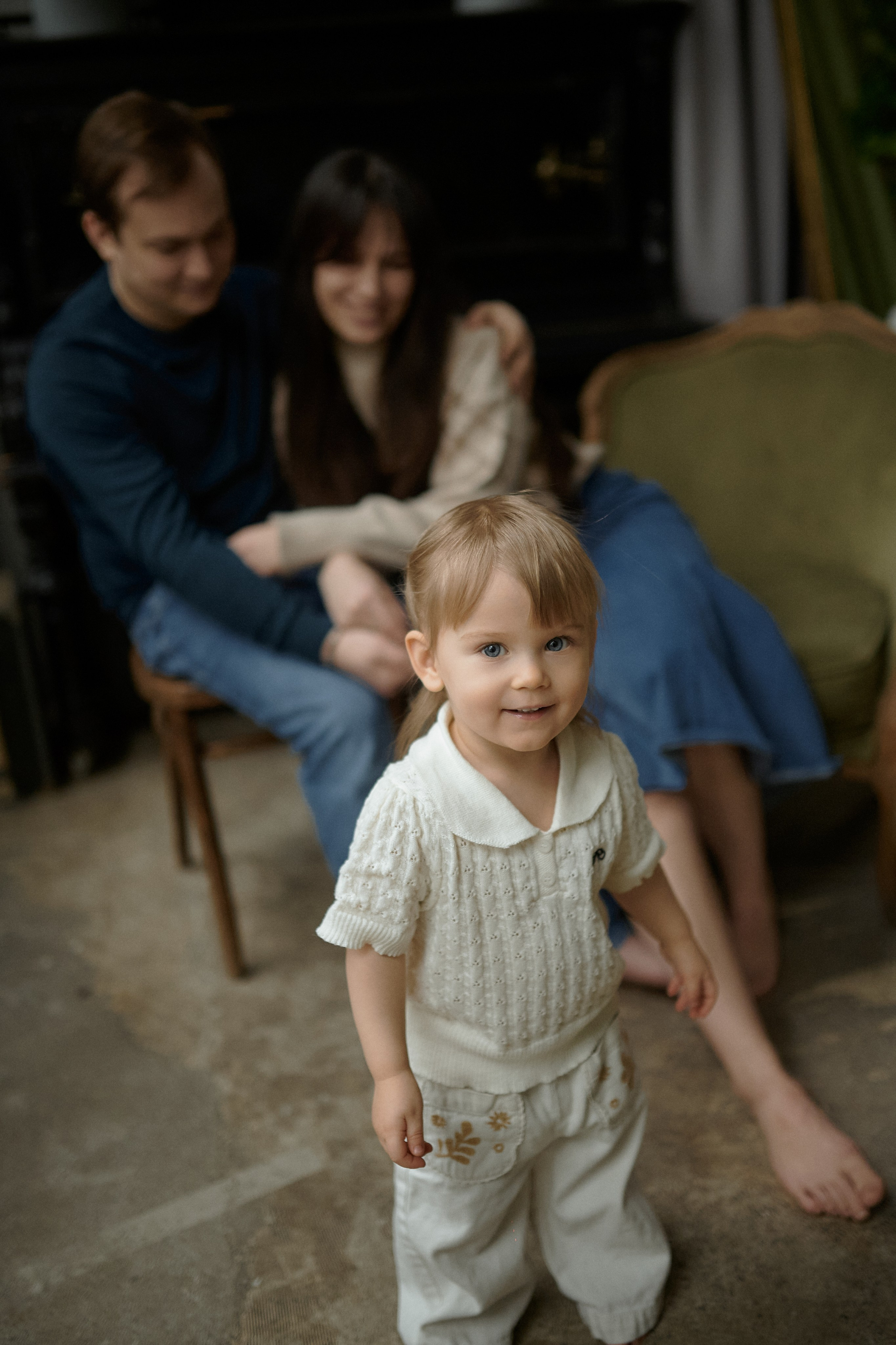 Илья, Ирина и Ева. Семейный и свадебный lifestyle-фотограф в Москве Мария Петрова