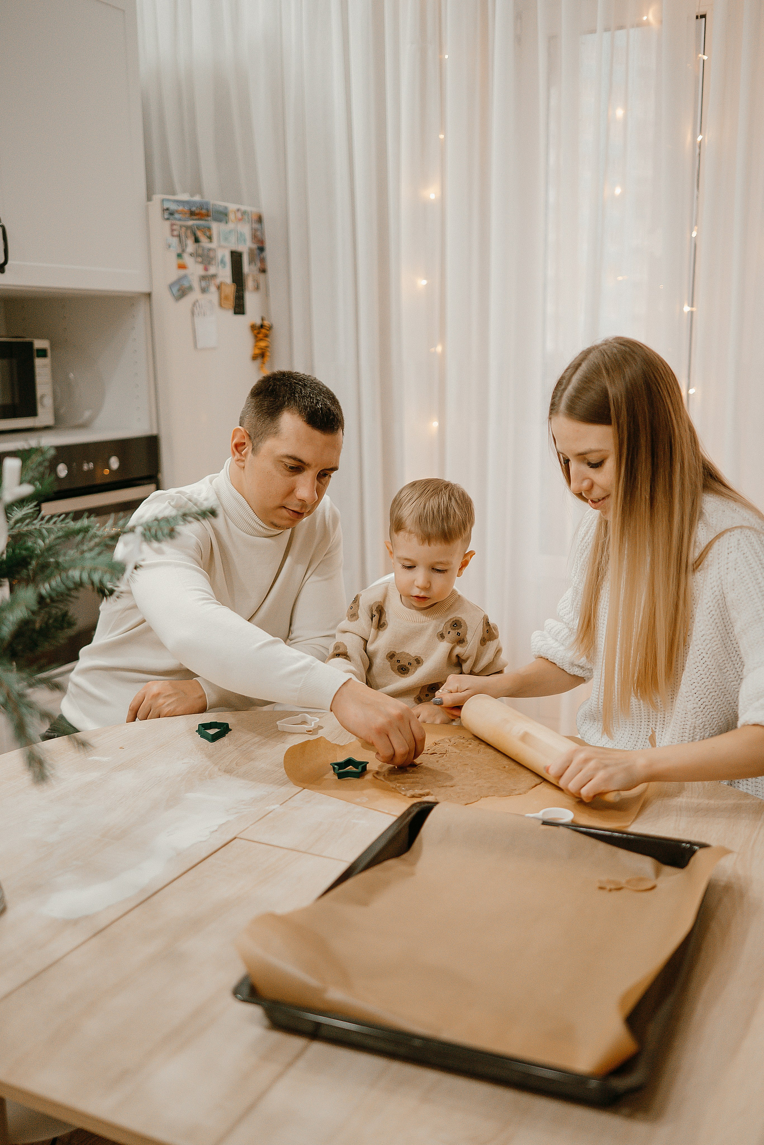 Домашняя новогодняя история. Свадебный и семейный фотограф в Ростове-на-Дону Алина Астахова