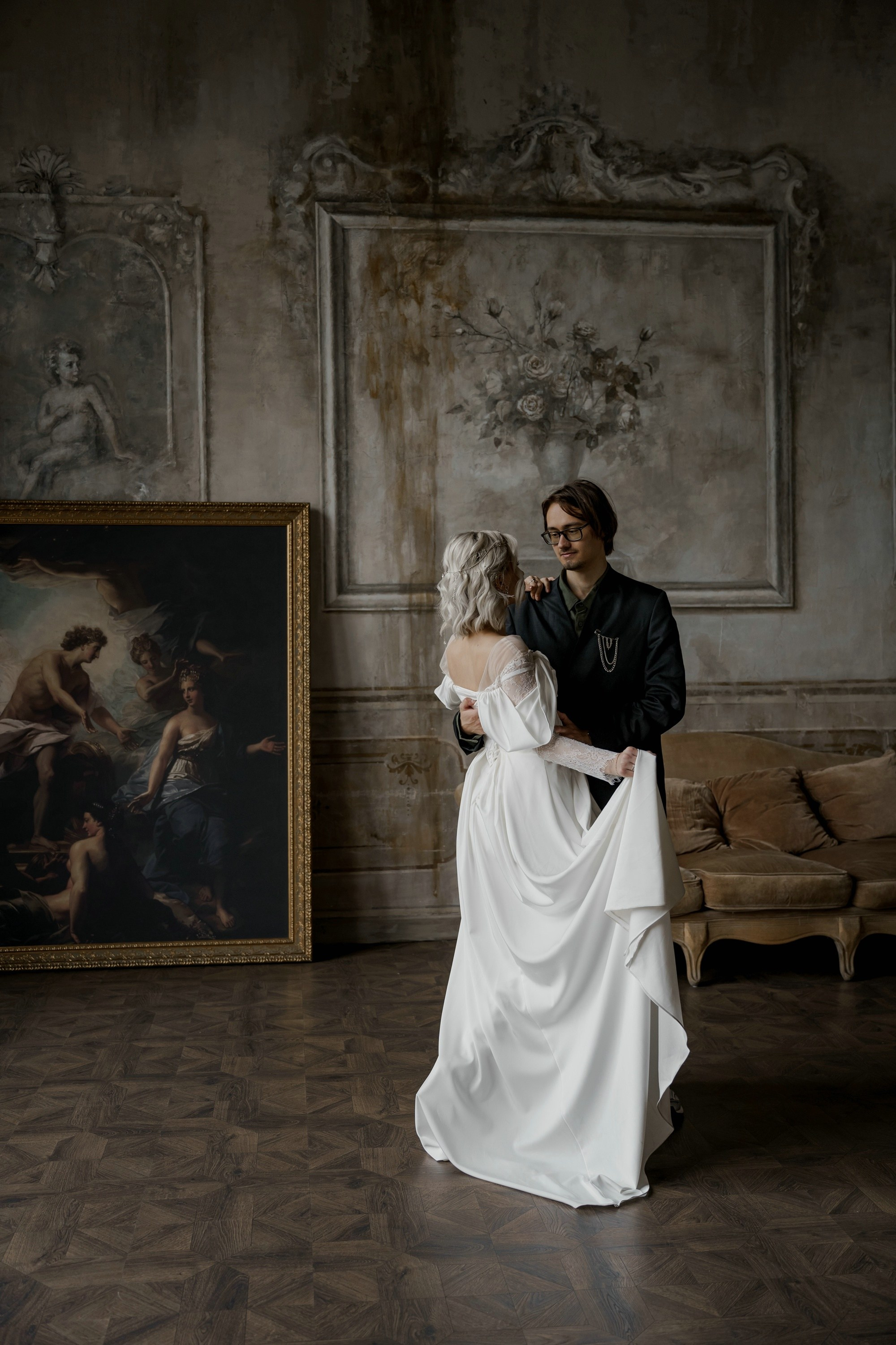 Регистрация брака в особняке Спиридонова. Свадебный и семейный фотограф в Москве Светлана Зоткина