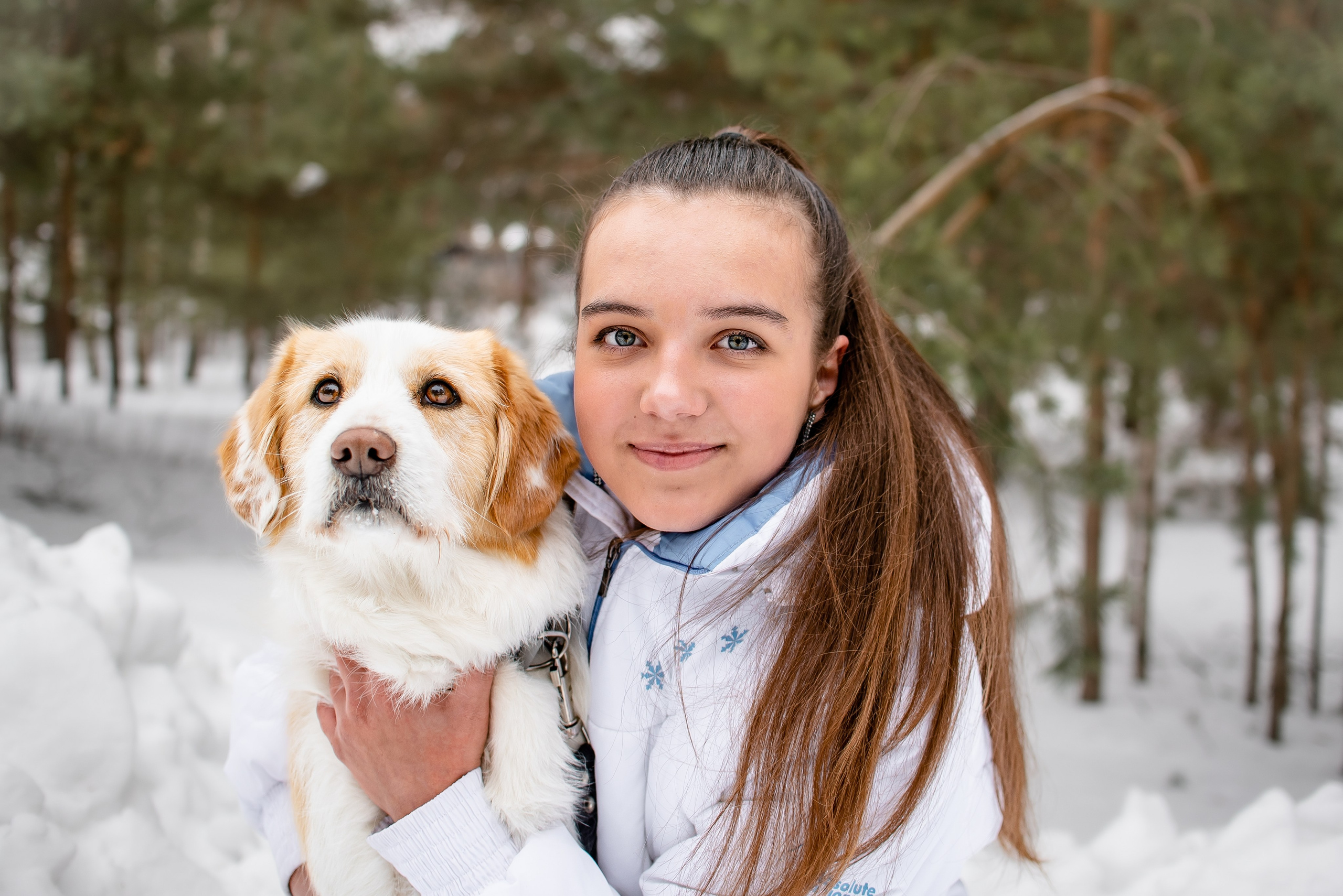 Прогулочная фотосессия с собакой. Фотограф Макс Огурцов в Нижнем Новгороде