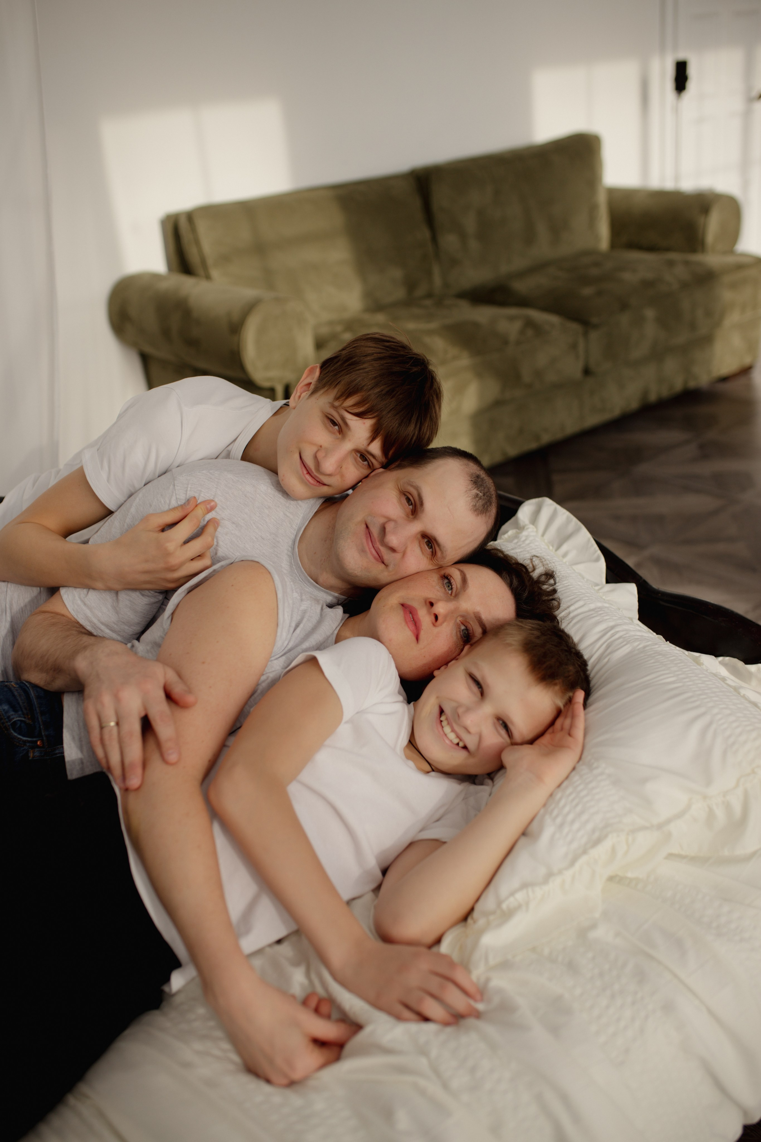 Александр и семья. Фотограф Анастасия Евсеева |Белгород