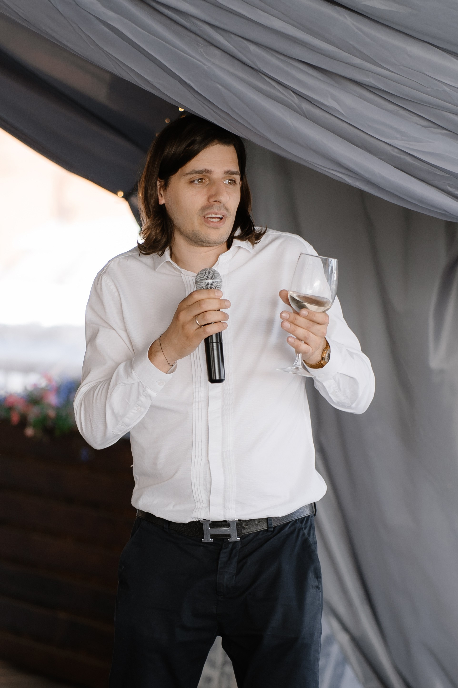 Выездная регистрация свадьбы в ресторане River Club Moscow. Свадебный и семейный фотограф в Москве Светлана Зоткина