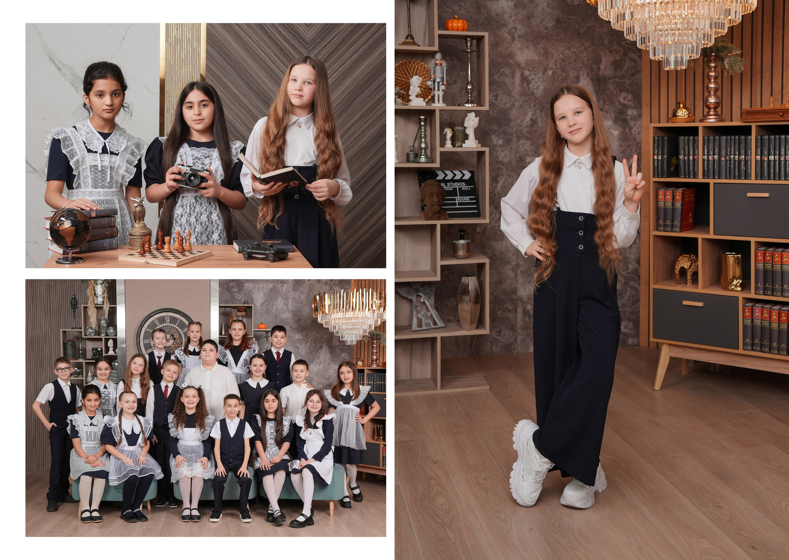 ШКОЛА 58 4 В. Красивый выпускной альбом в Краснодаре