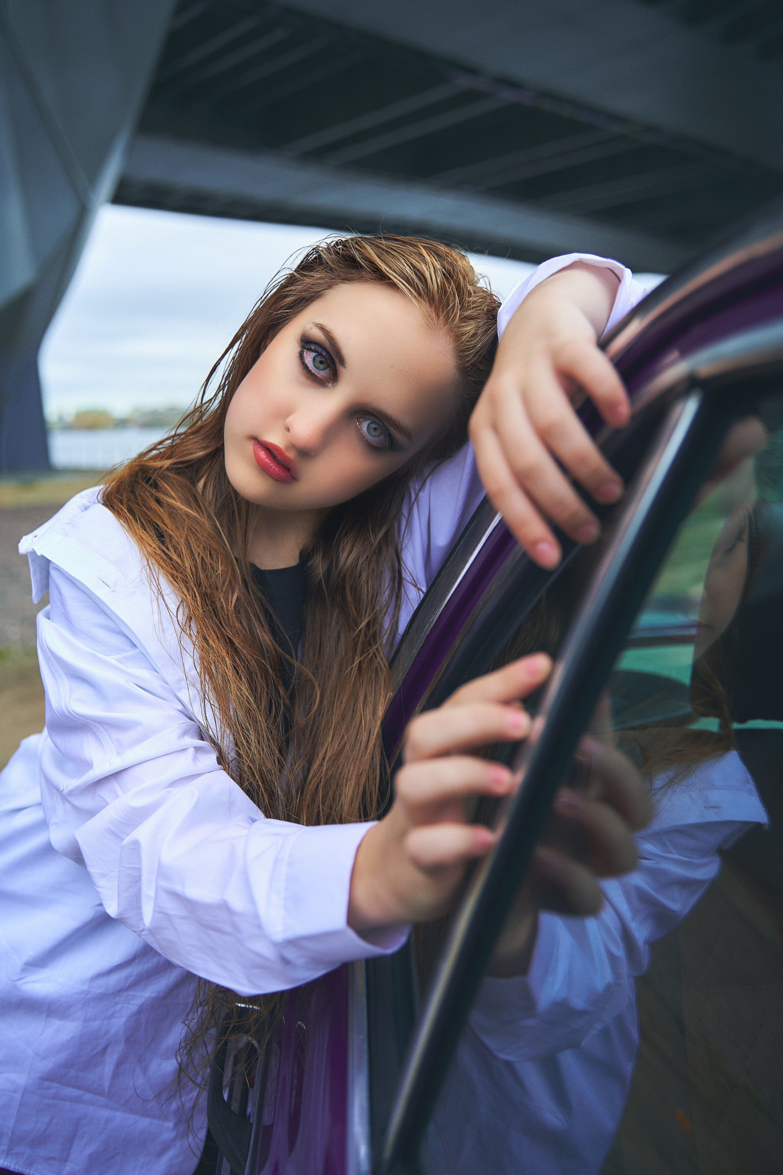 Съёмка с ретро автомобилем. Дети — balli school. Фотограф Барт Полина. Снимаю в Санкт-Петербурге, Москве, Приозерске