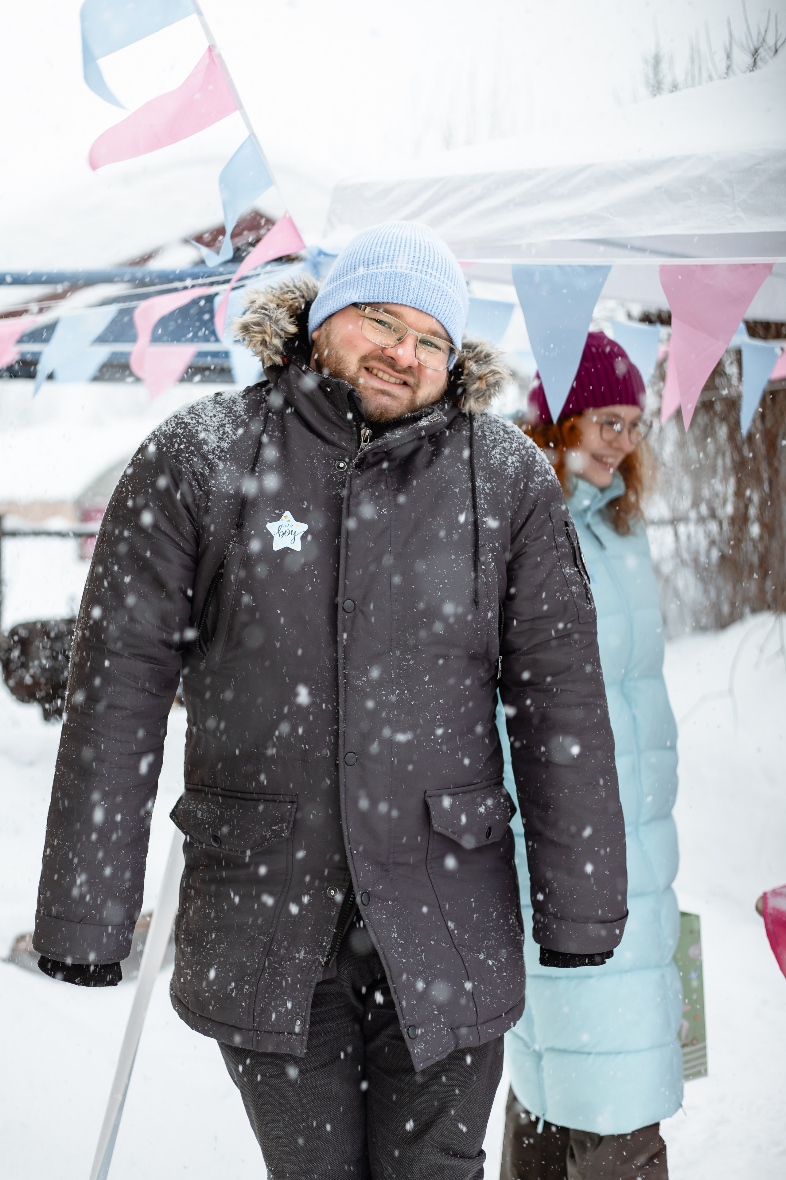 Снежное Гендер-пати. Свадебный фотограф Михаил Александров