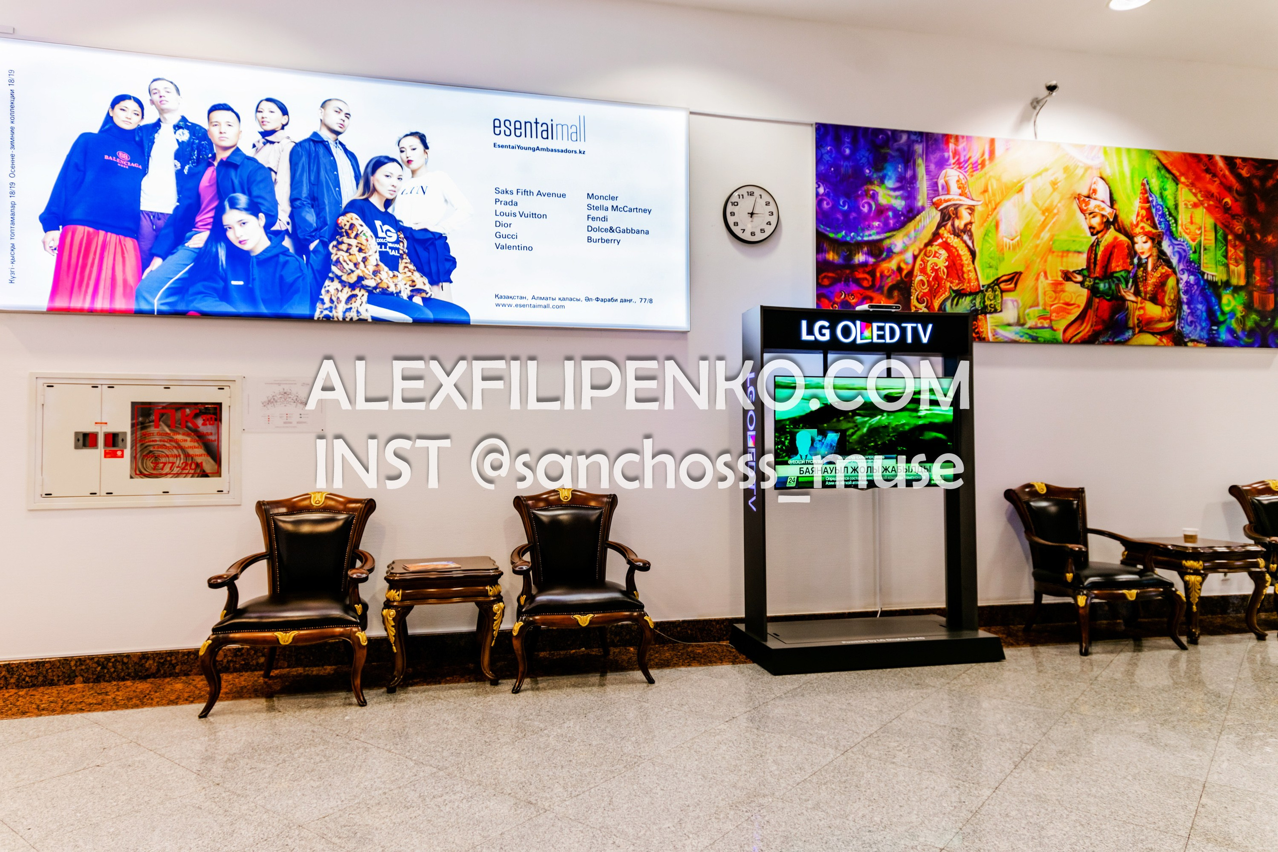 Фотосъемка для рекламного оператора MYD Production в Аэропорту Астаны. Фотограф интерьера недвижимости и архитектуры в Астане