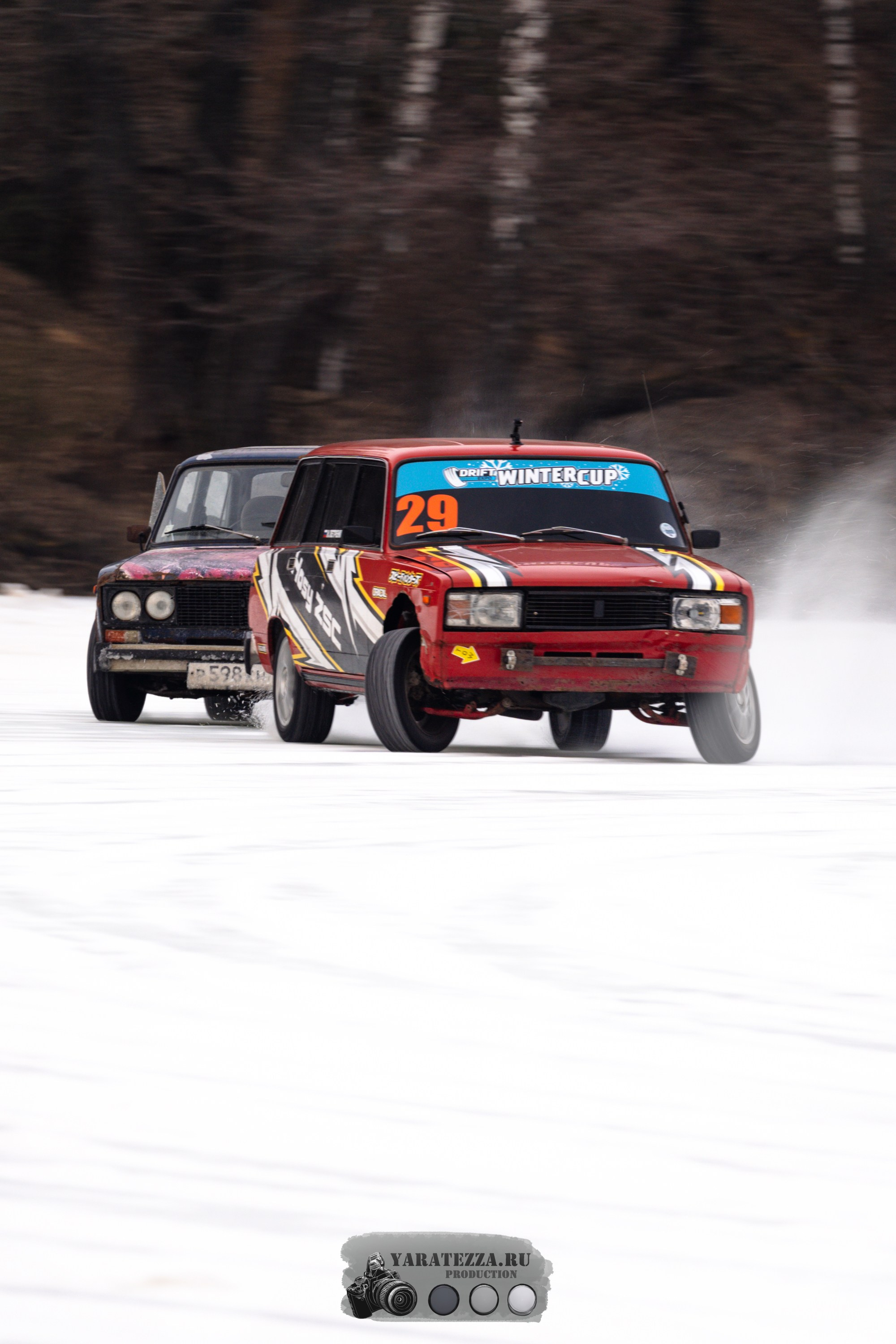 Тренировочный день на ледовой трассе. Yaratezza production