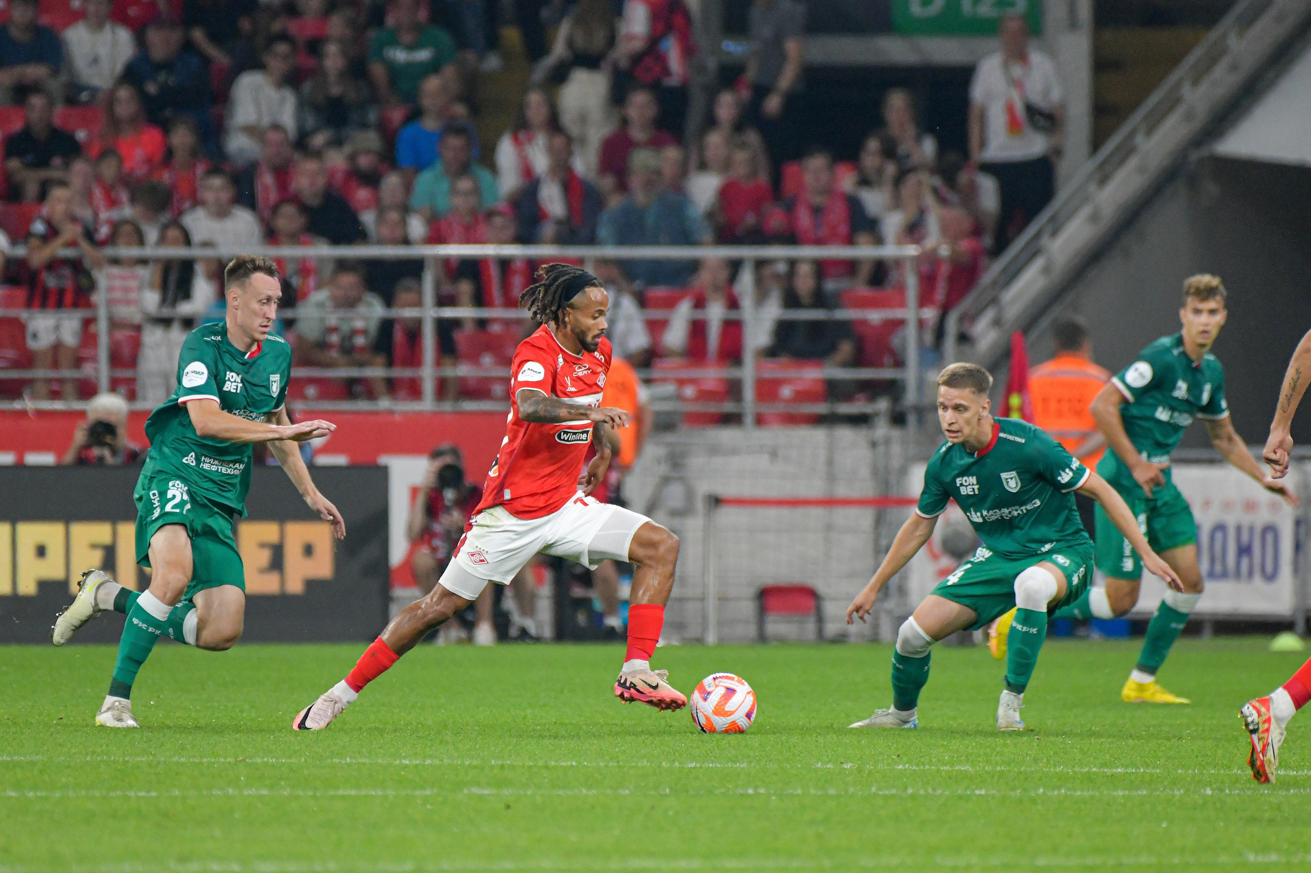 ФК «Спартак-Москва» — ФК «Рубин» 》1:0《 Чемпионат России по футболу. Российская Премьер-Лига. 7 тур. 31.08.2024 «Лукойл Арена» г. Москва. Свой взгляд через объектив