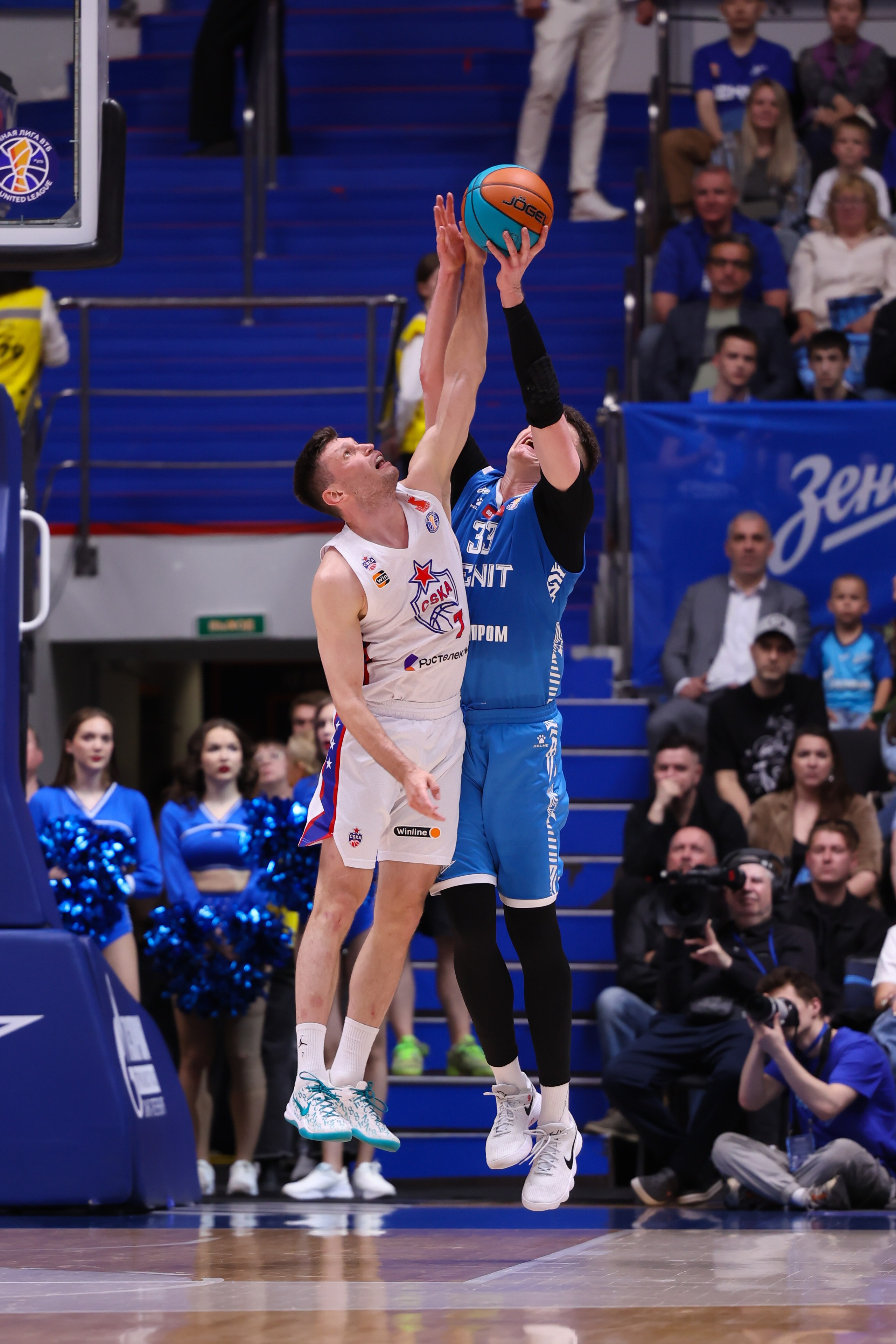 БК «Зенит» — ПБК «ЦСКА» финал ЕЛ ВТБ 5 игра 06.06.2025. Спортивный и репортажный фотограф Антон Тереханов