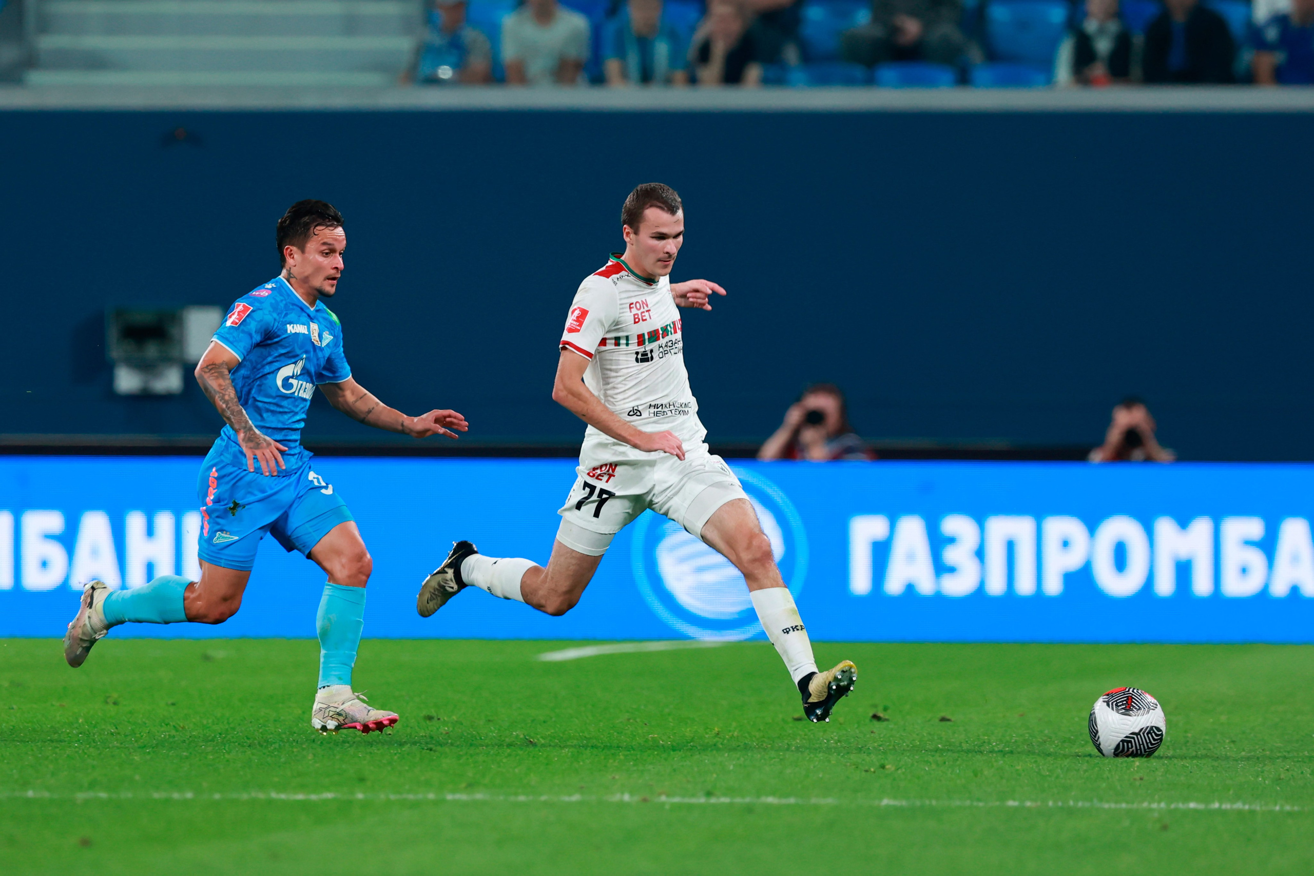 Зенит-Рубин Кубок России по футболу 2024/25 17.09.2024. Спортивный и репортажный фотограф Антон Тереханов