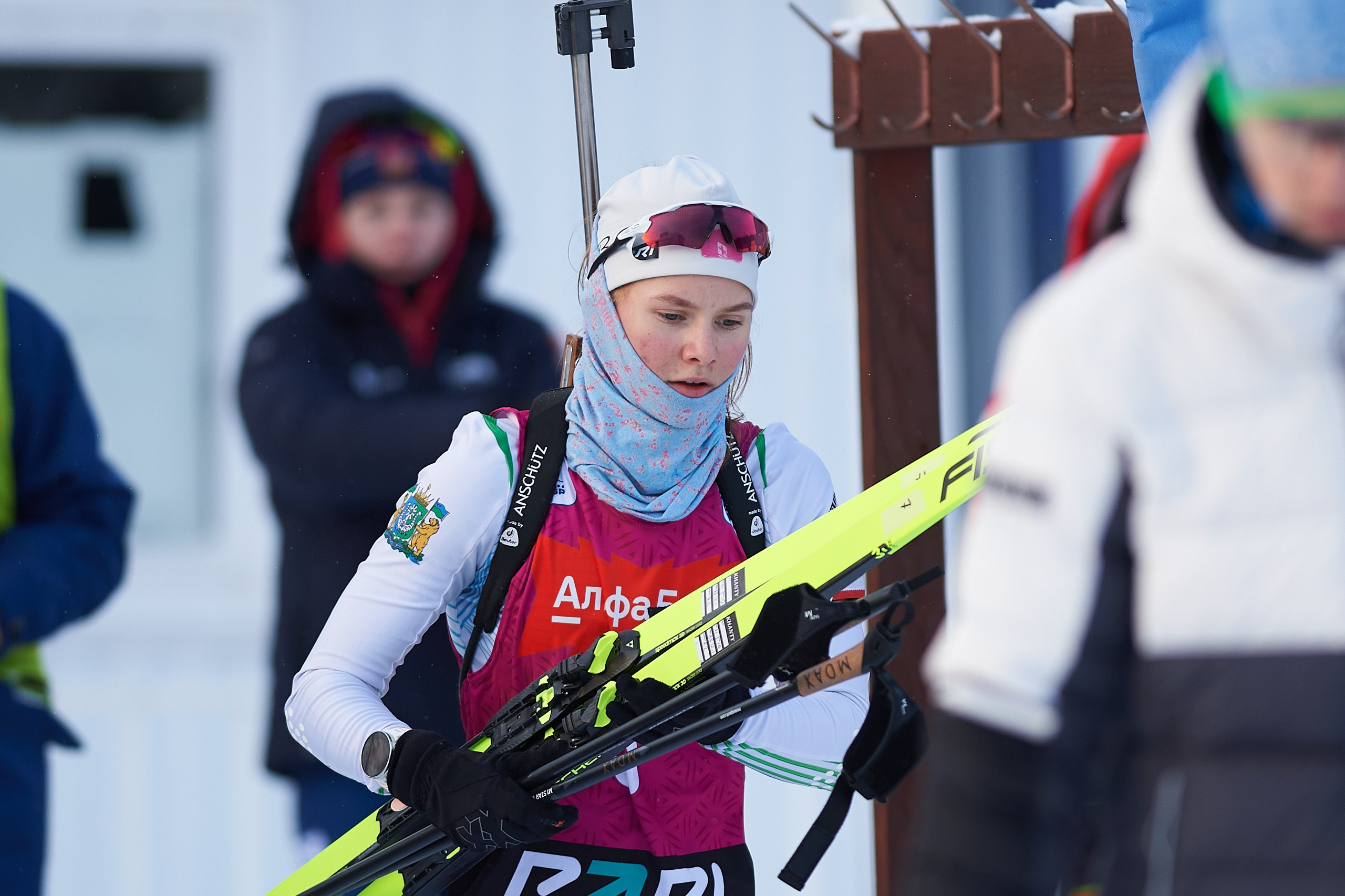 Ижевская Винтовка 55. Спринт. Женщины. Спортивный репортажный фотограф в Ижевске Сергей Мерзляков