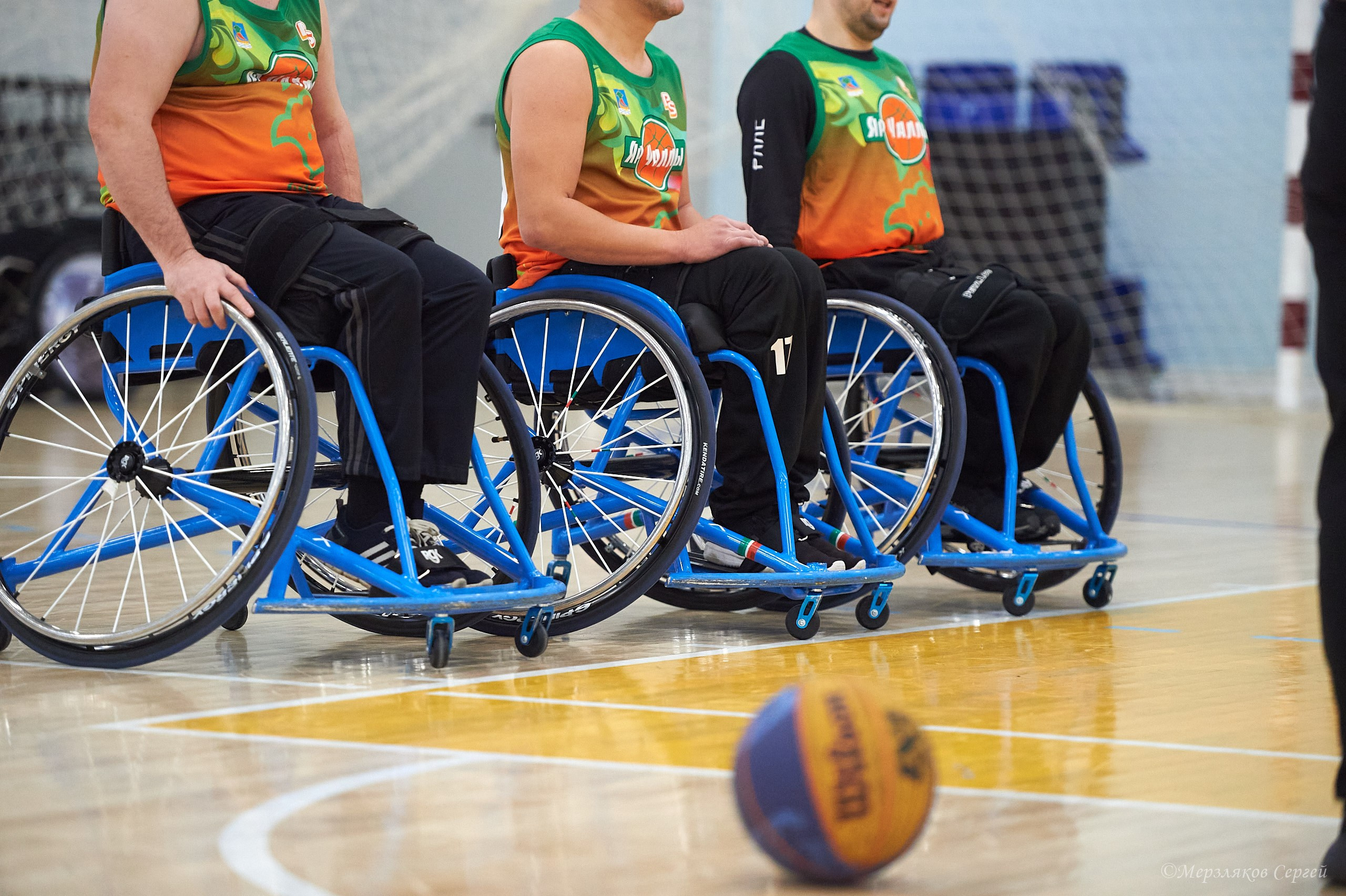 X традиционный Рождественский турнир по баскетболу на колясках. Ижевск. Спортивный репортажный фотограф в Ижевске Сергей Мерзляков