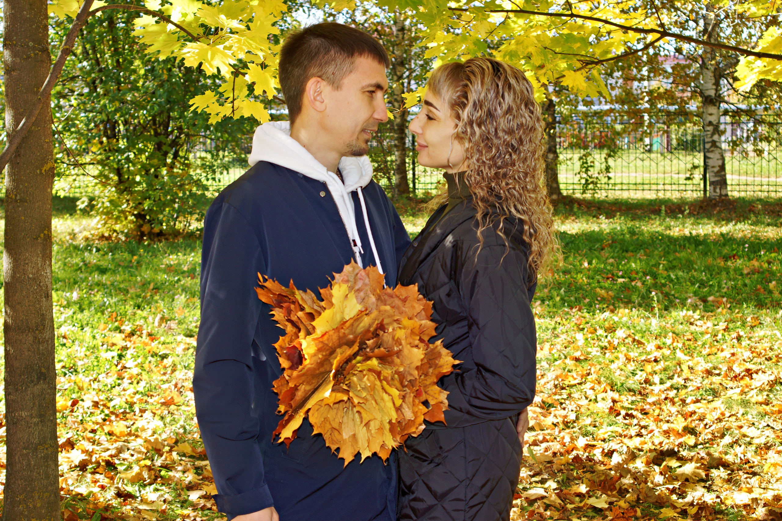 Осенняя фотосессия в детском саду г. Йошкар-Ола