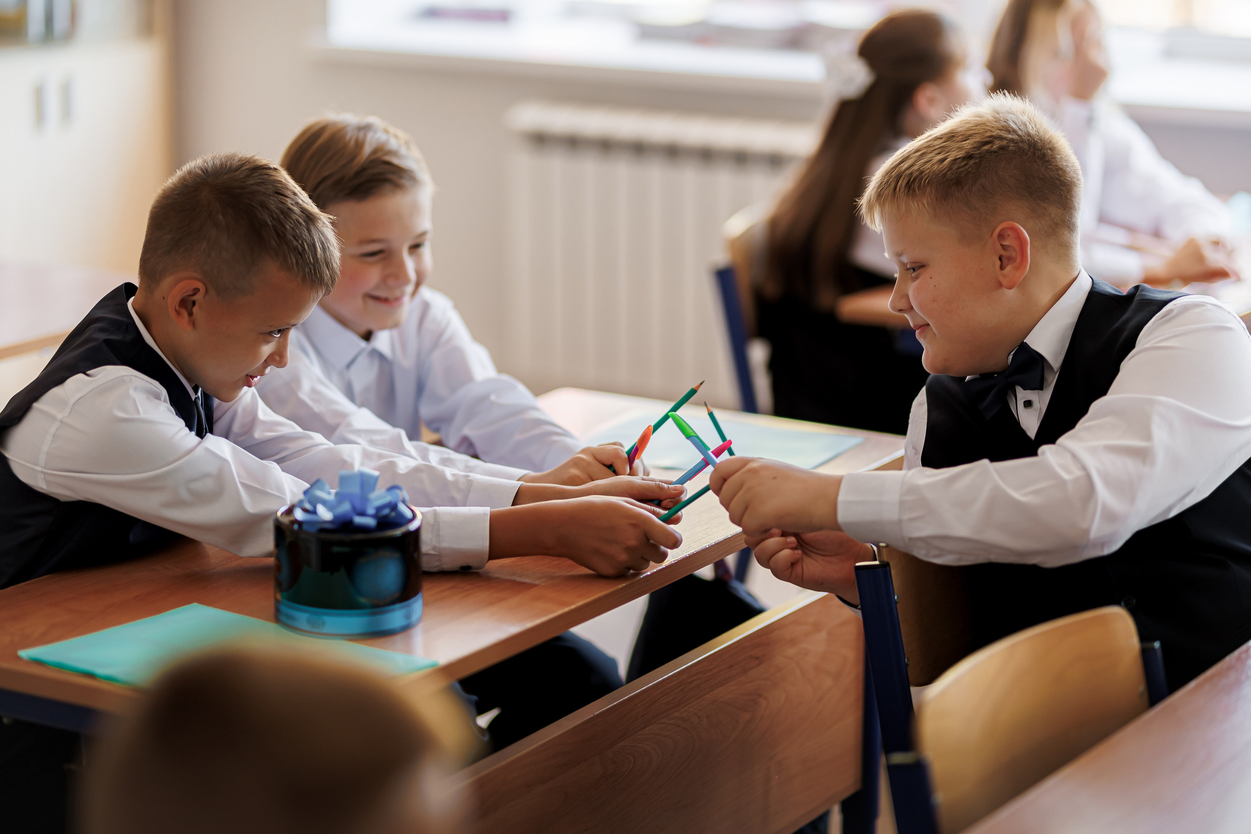 Репортаж на уроках. Семейный и детский фотограф Комина Елена, Власиха, Одинцово