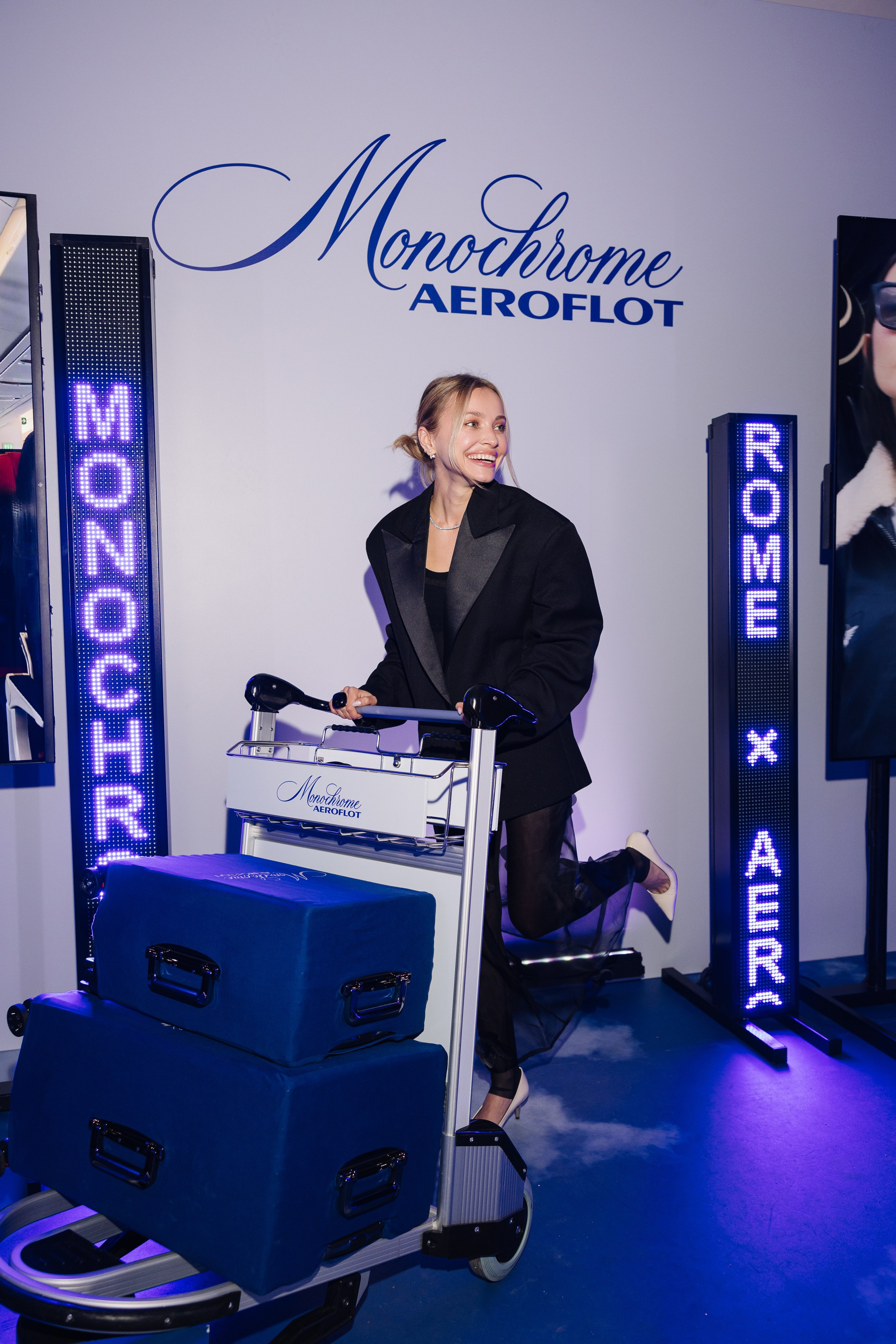 Monochrome x Aeroflot. Фотограф Олег Коровяков