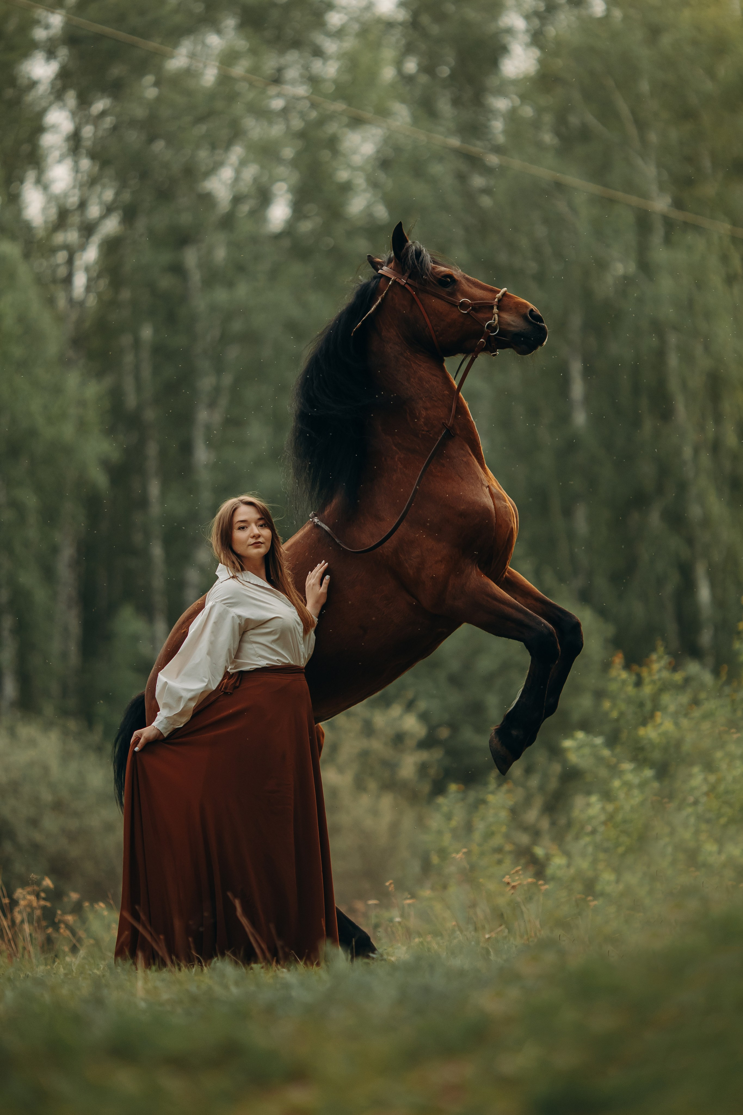 Ксения и Талисман. Анна Молчанова конный фотограф в Тюмени | фотосессии с лошадьми Тюмень