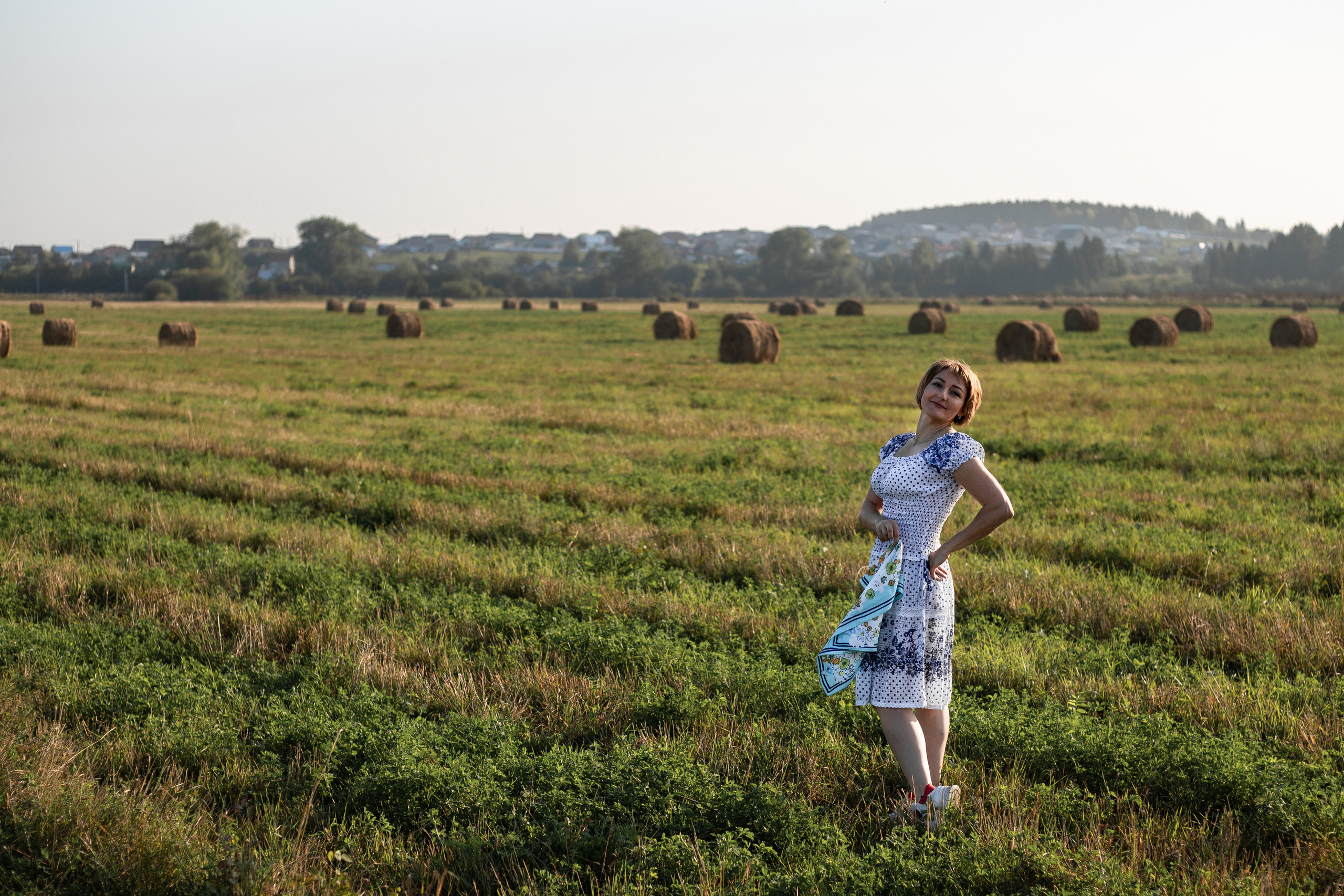 Фотосессия в поле