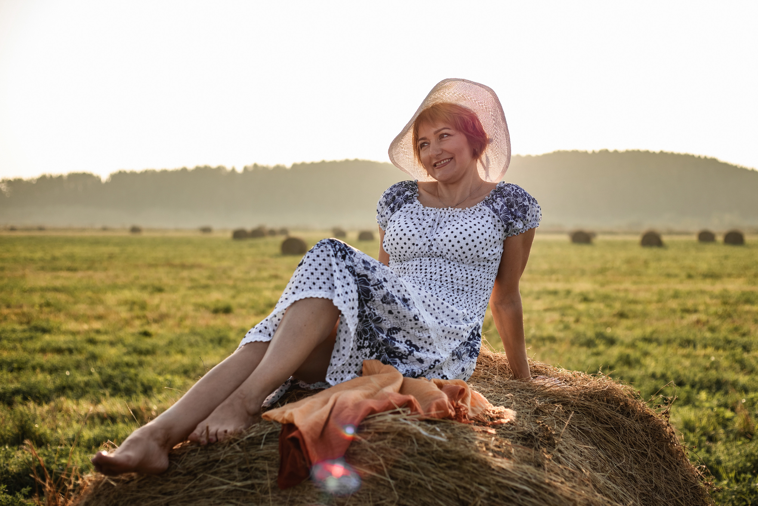 Фотосессия в поле