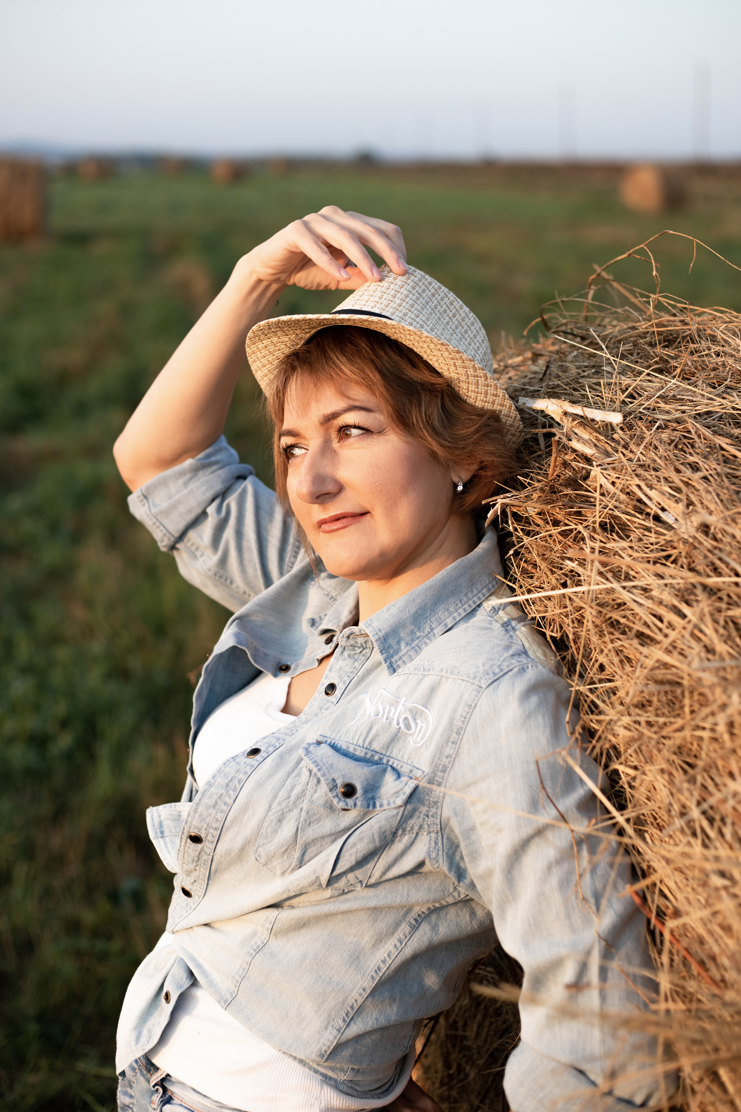 Фотосессия в поле