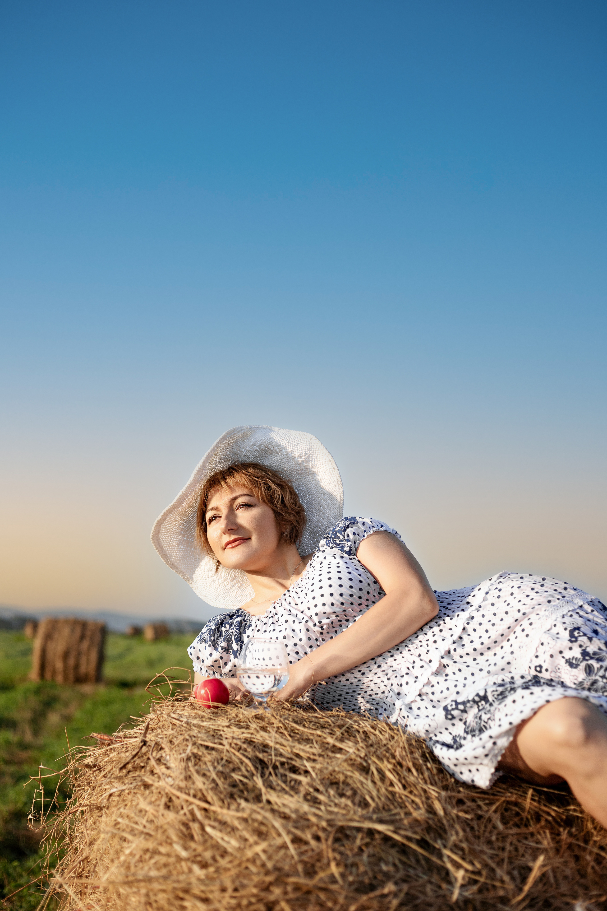 Фотосессия в поле