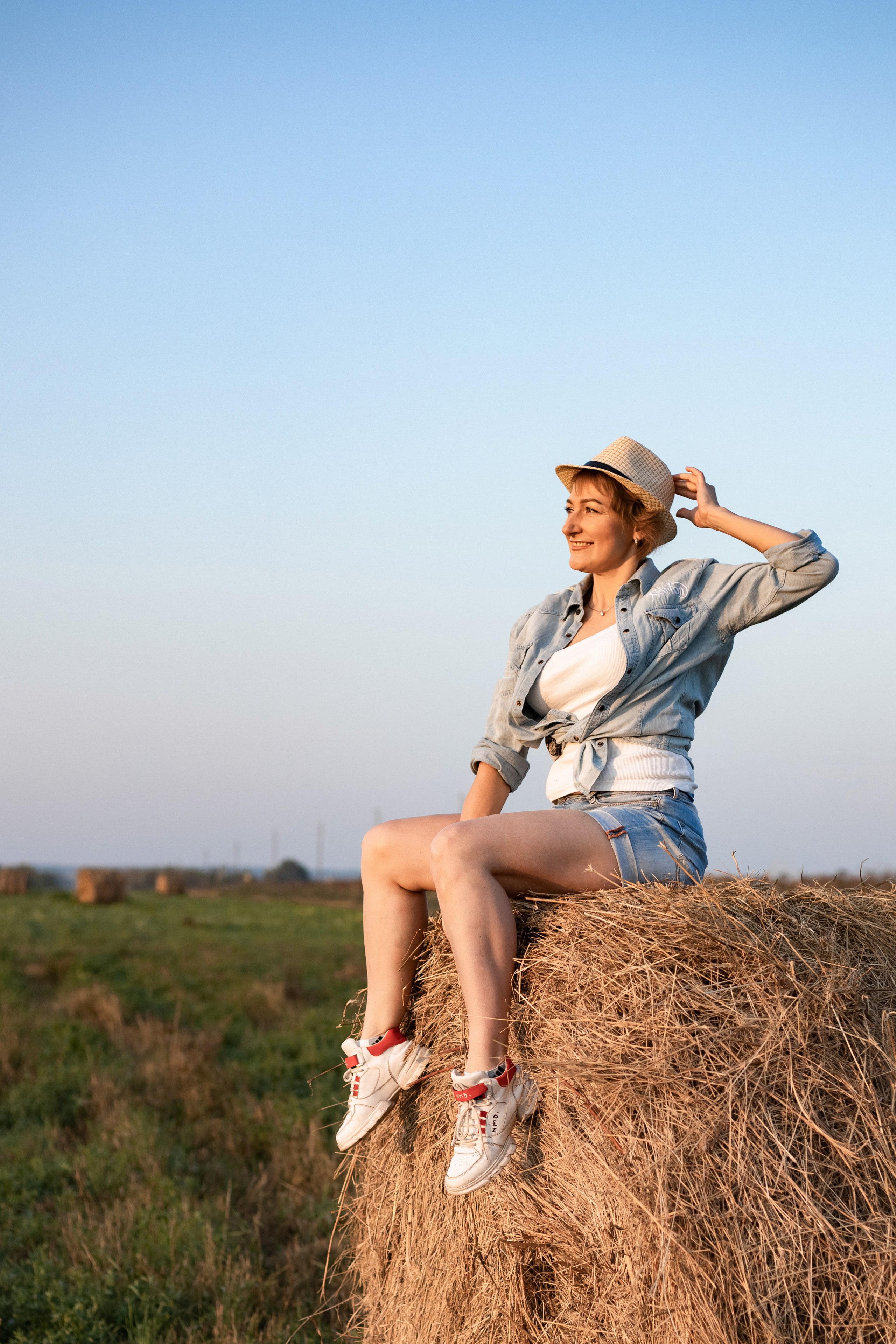 Фотосессия в поле