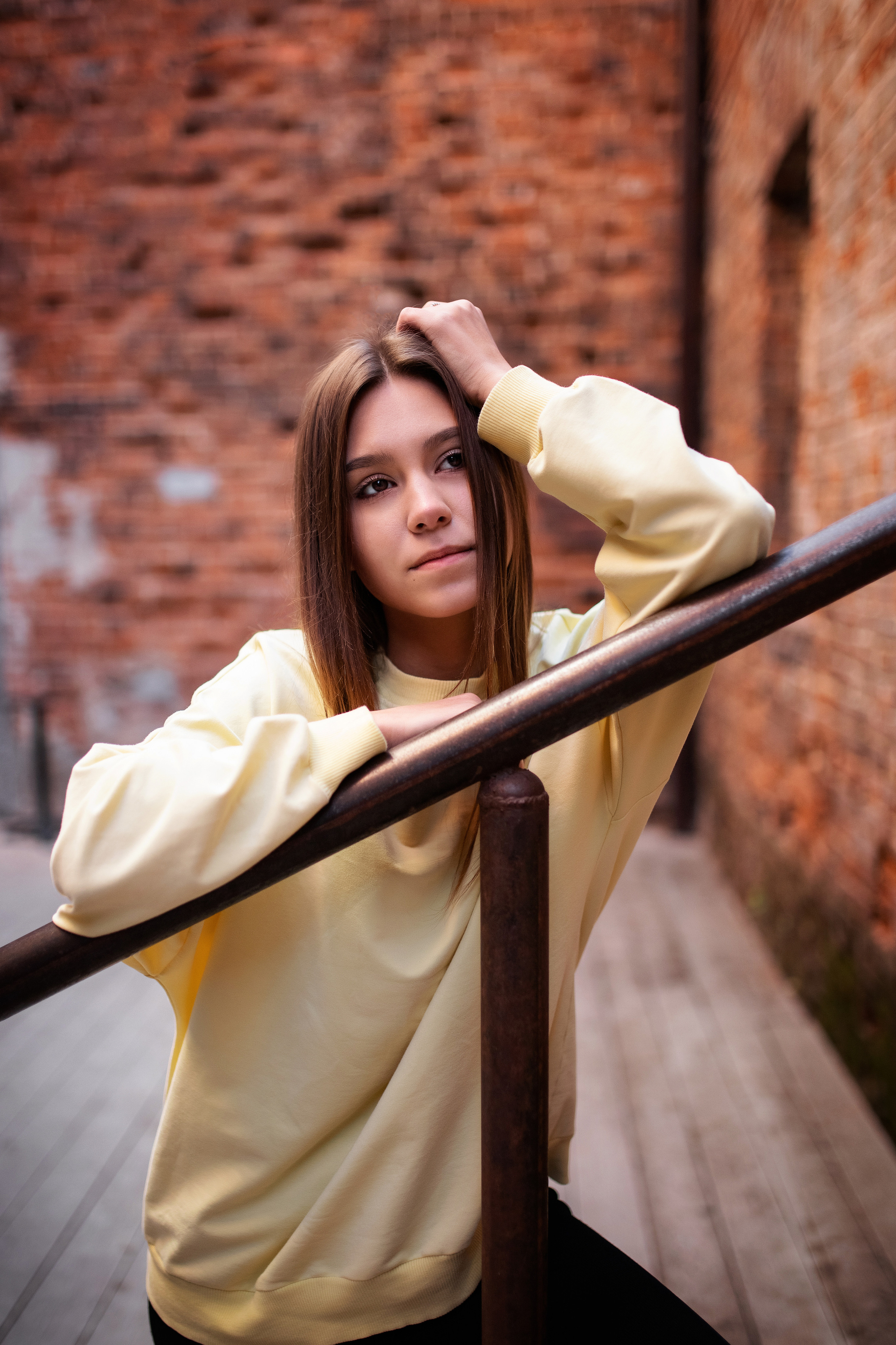 Индивидуальная фотосессия. Красный кирпич