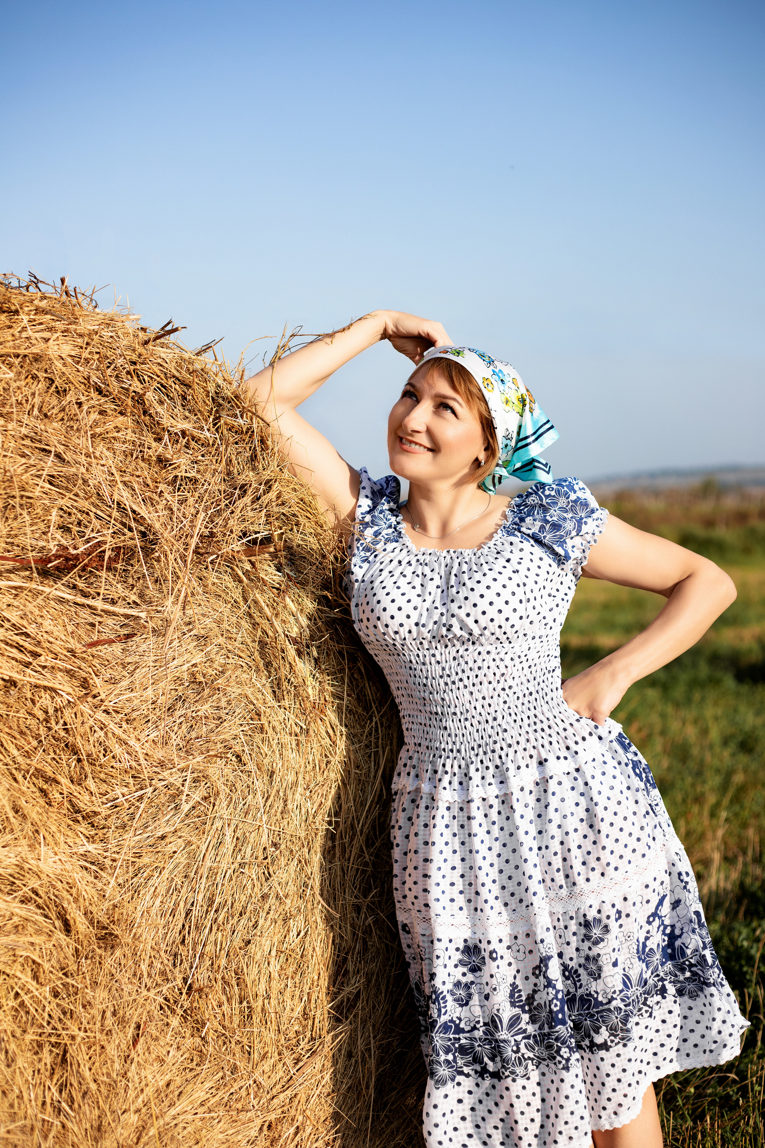 Фотосессия в поле