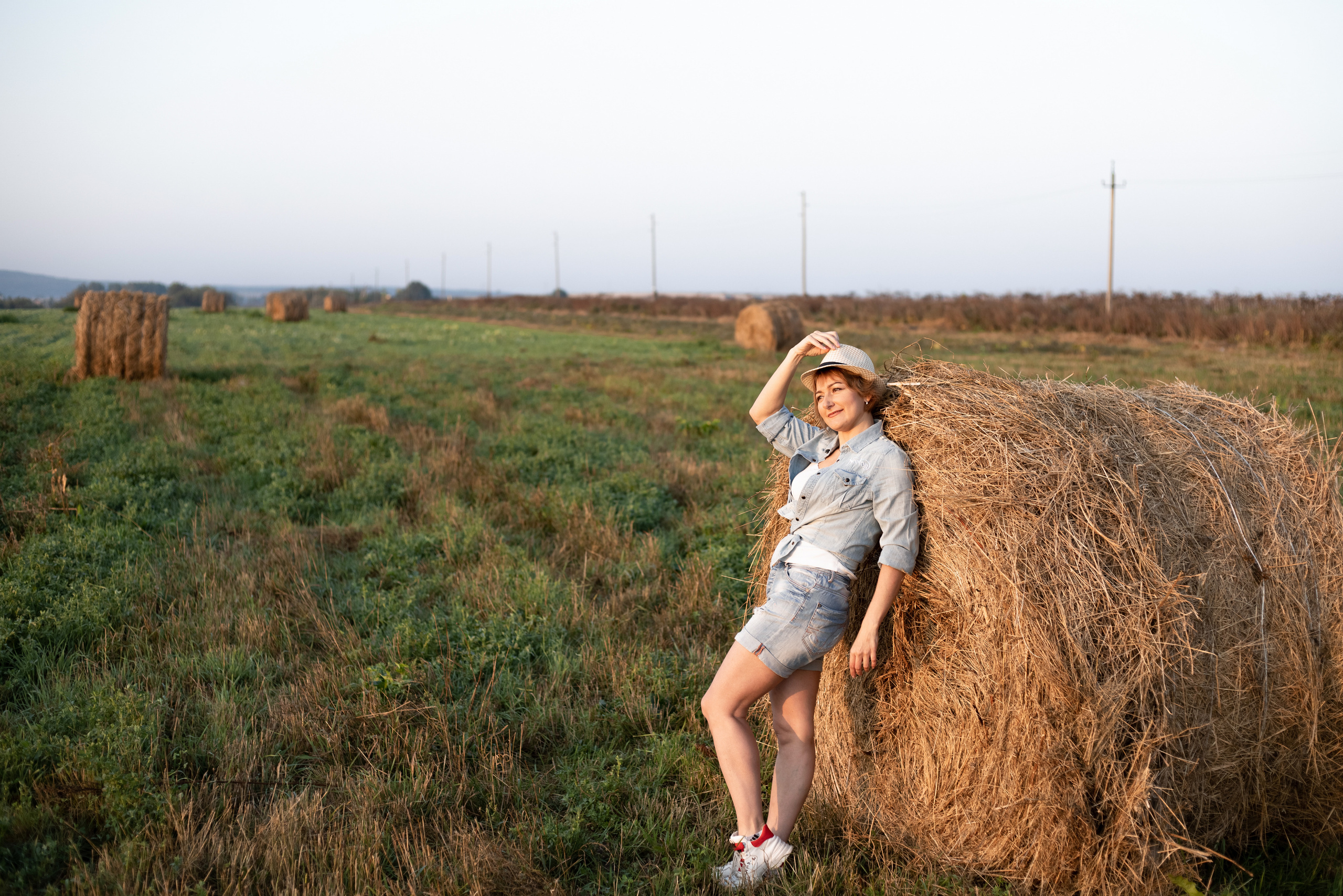 Фотосессия в поле