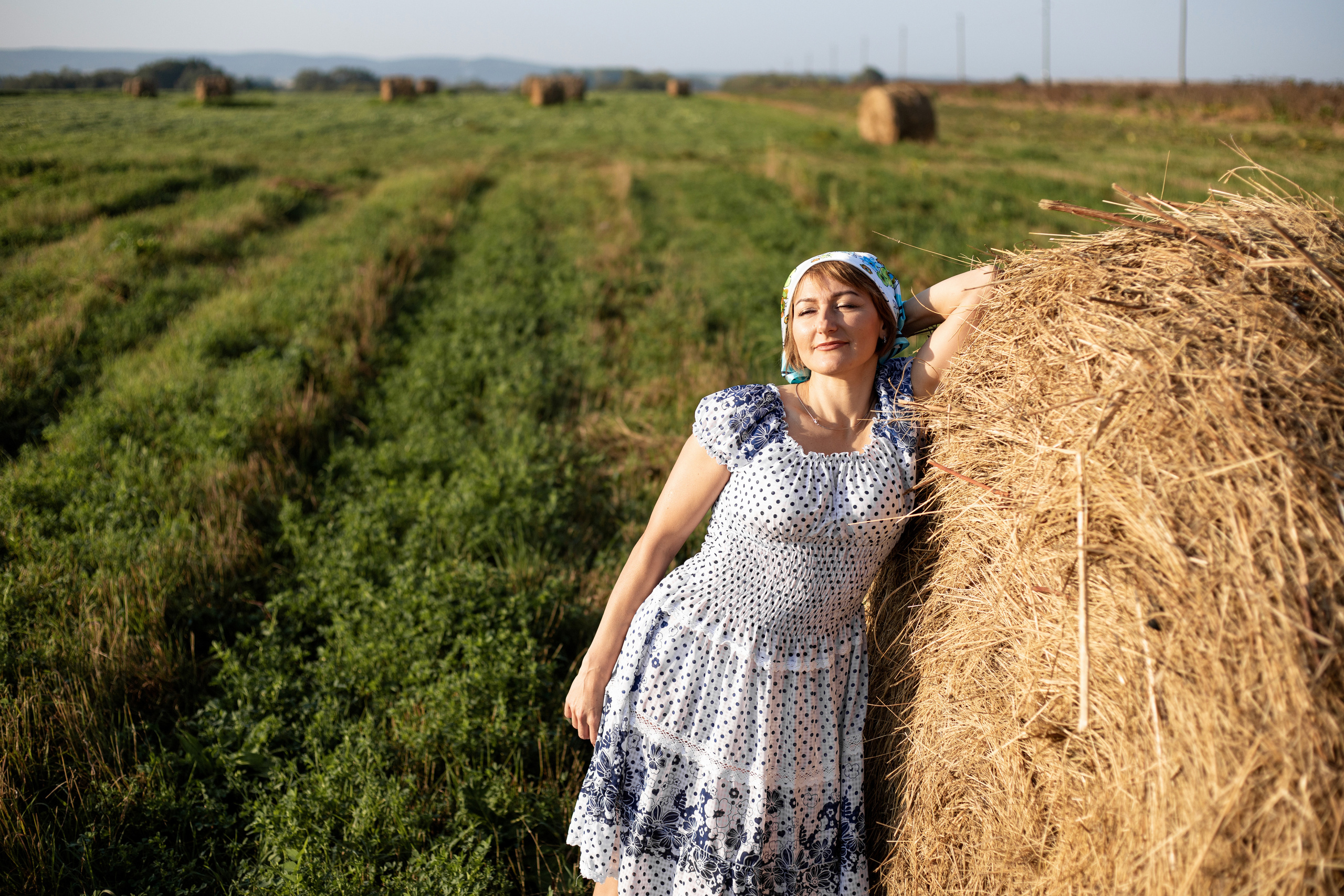 Фотосессия в поле