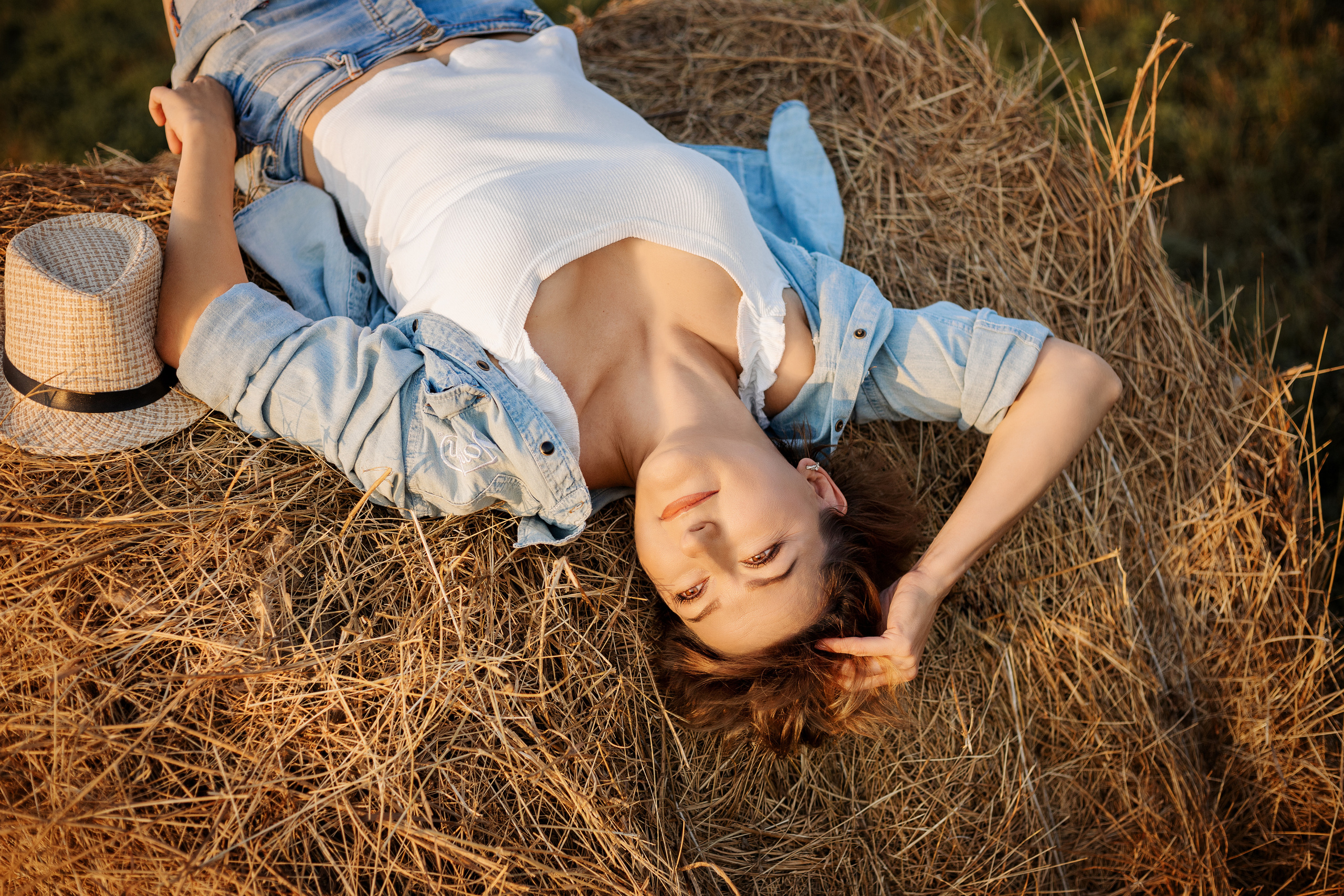 Фотосессия в поле