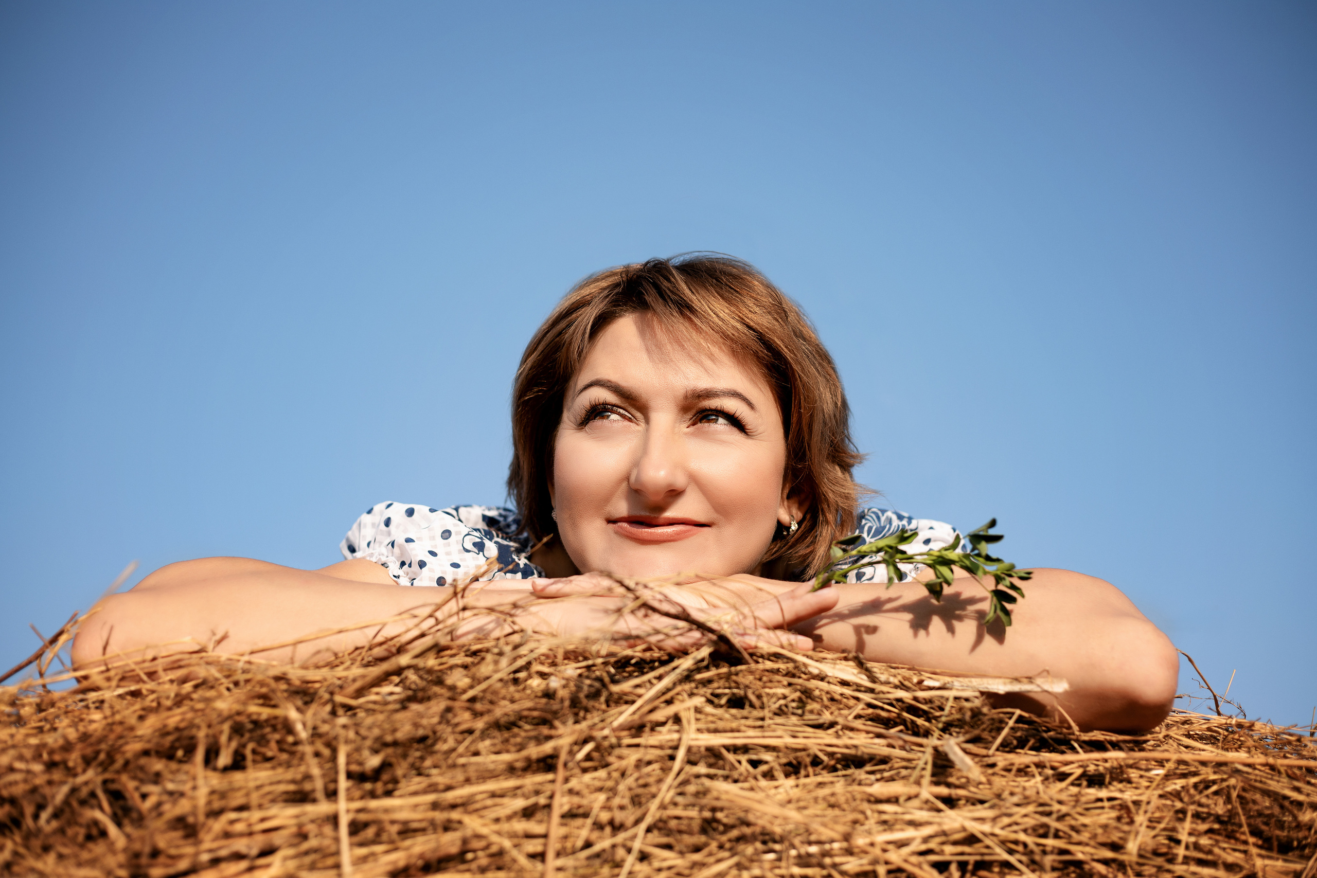 Фотосессия в поле