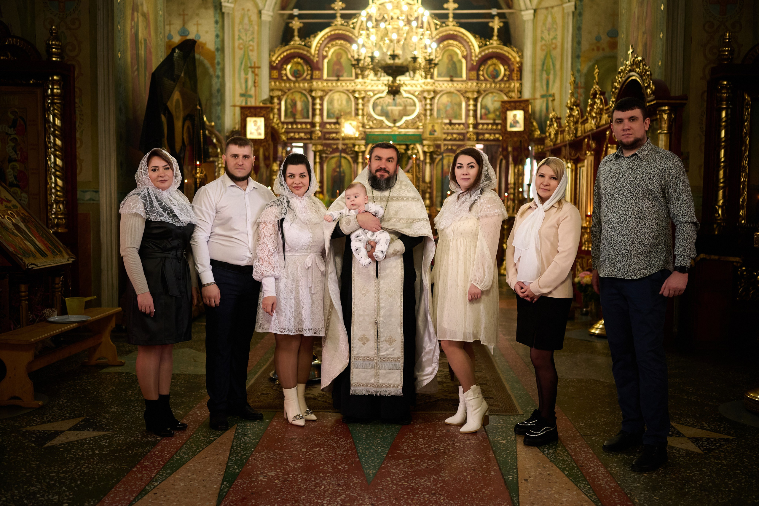 Фотосъемка крещения Саши. Профессиональный фотограф Старый Оскол, Губкин — свадьба, венчание, крещение, юбилей и день рождения