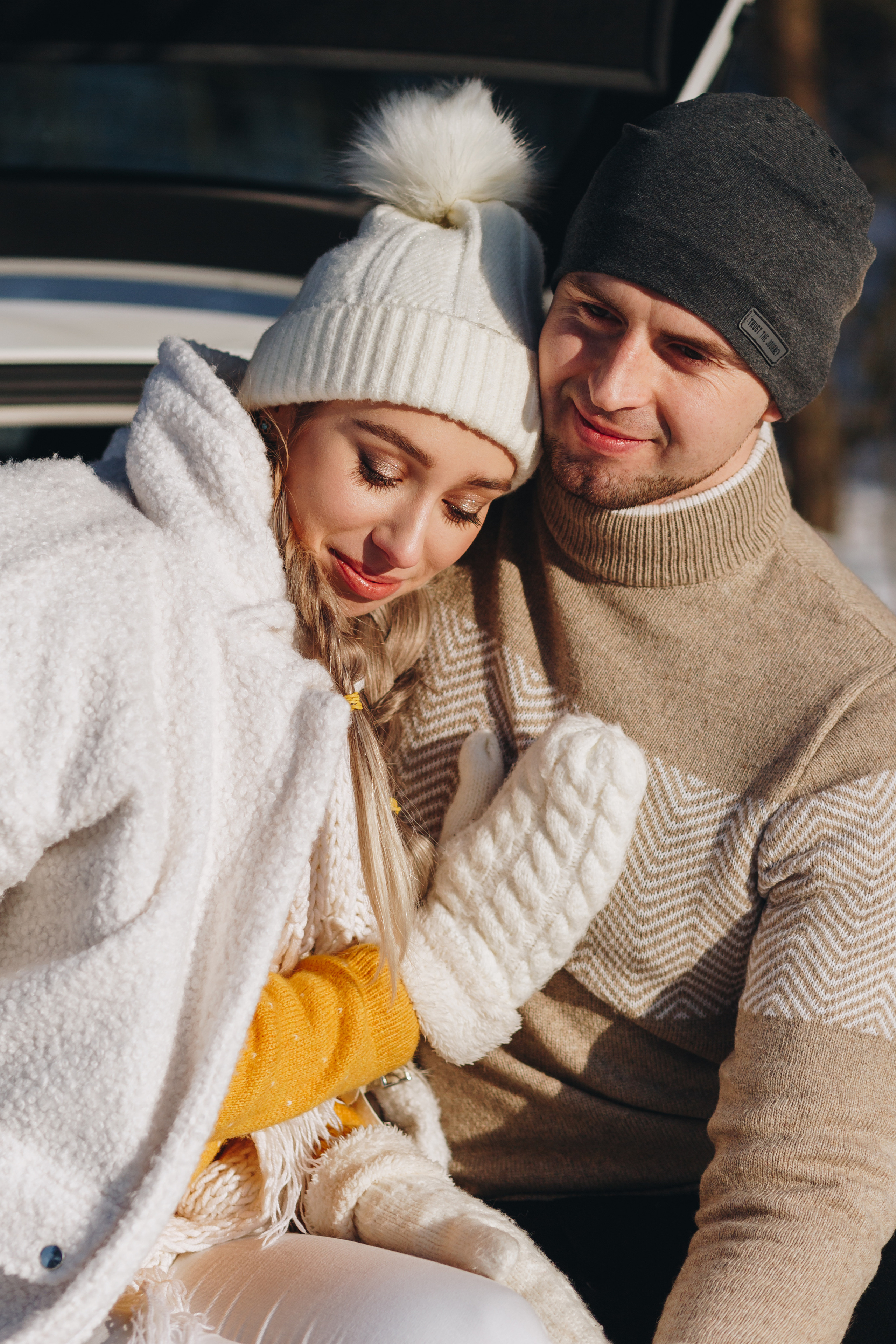 Зимняя лавстори. Свадебный семейный фотограф и видеограф Гомель Минск Беларусь Европа