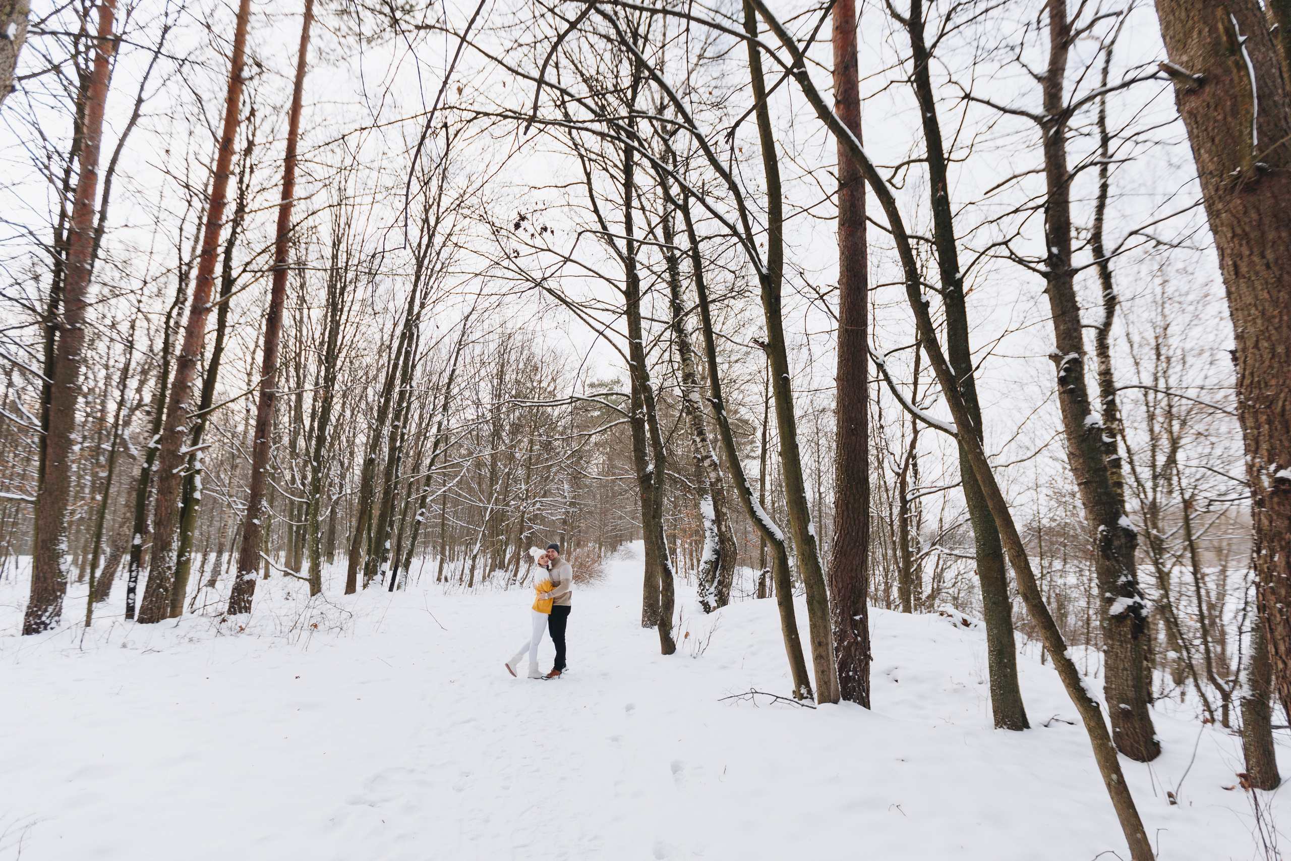 Зимняя лавстори. Свадебный семейный фотограф и видеограф Гомель Минск Беларусь Европа