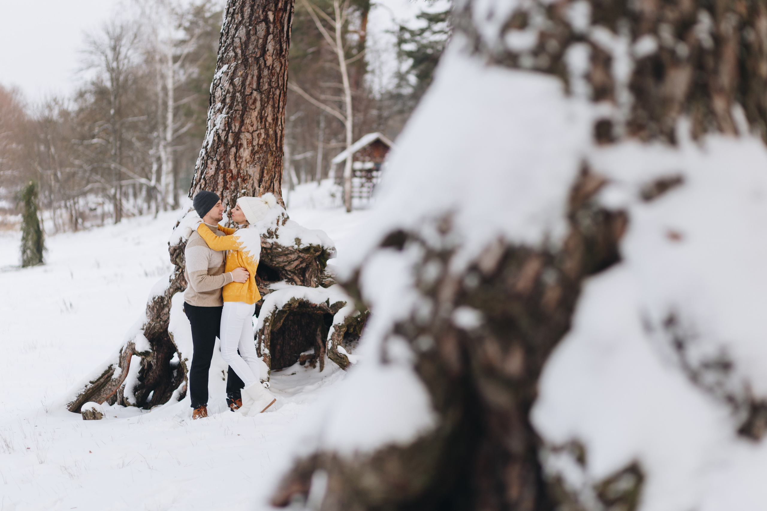 Зимняя лавстори. Свадебный семейный фотограф и видеограф Гомель Минск Беларусь Европа