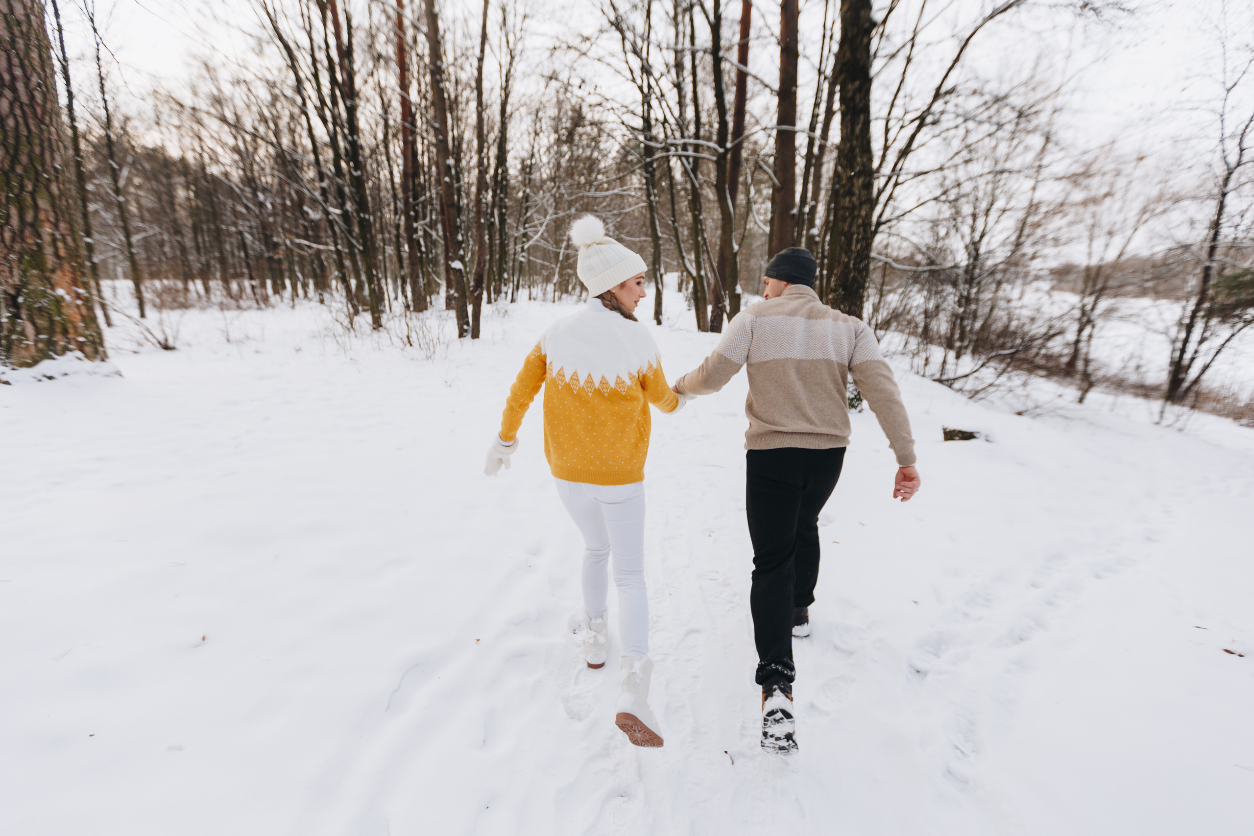 Зимняя лавстори. Свадебный семейный фотограф и видеограф Гомель Минск Беларусь Европа