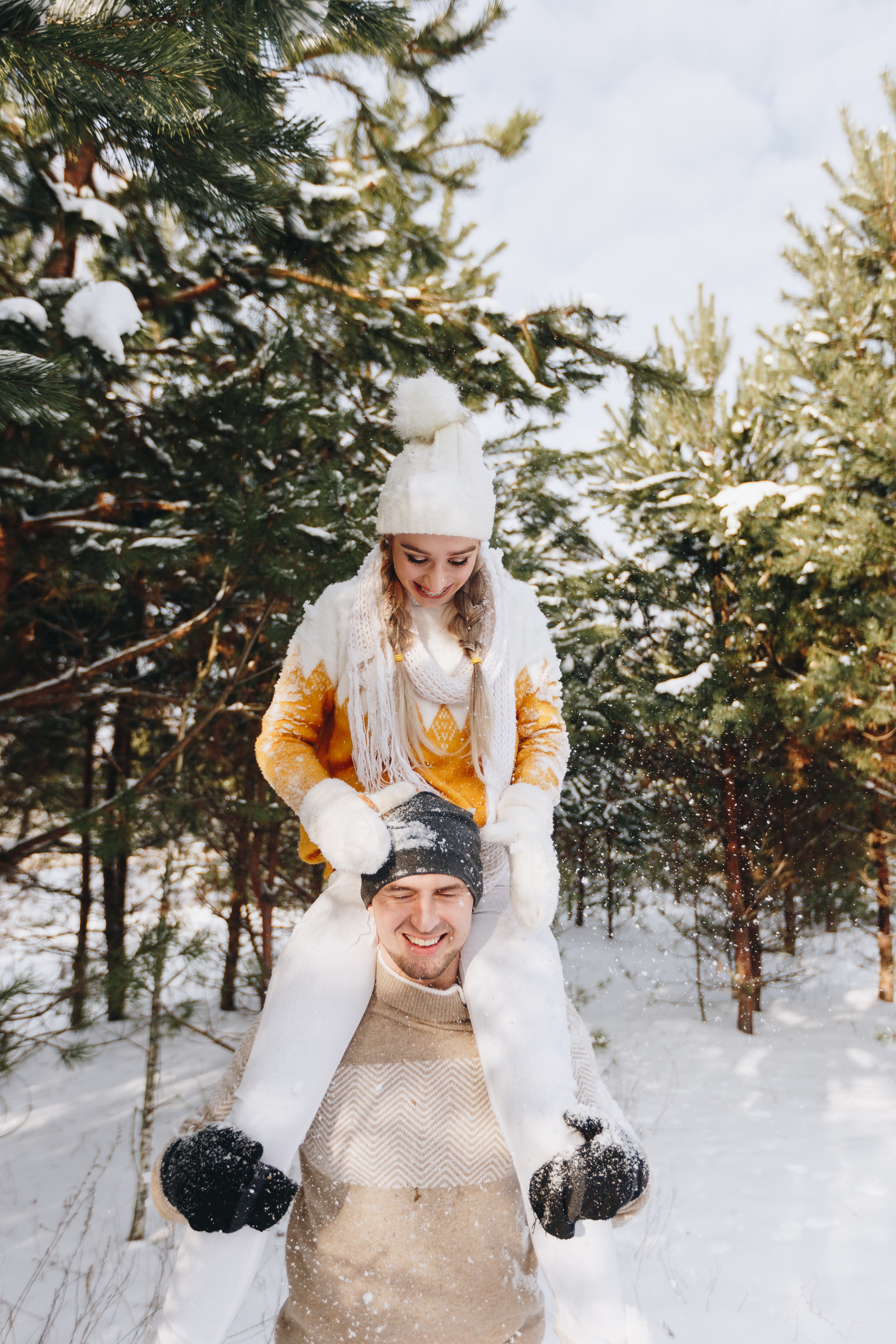 Зимняя лавстори. Свадебный семейный фотограф и видеограф Гомель Минск Беларусь Европа