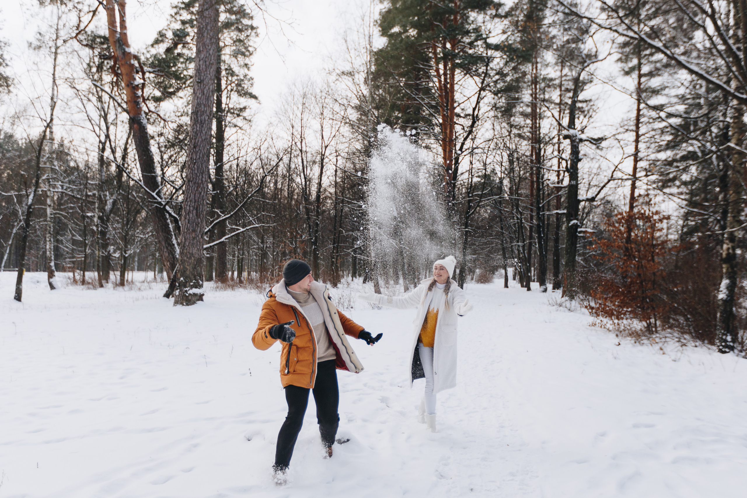 Зимняя лавстори. Свадебный семейный фотограф и видеограф Гомель Минск Беларусь Европа